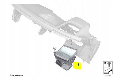 HUD Head Up BMW G01 G08 X3 iX3 HeadUp Wyświetlacz - galeria