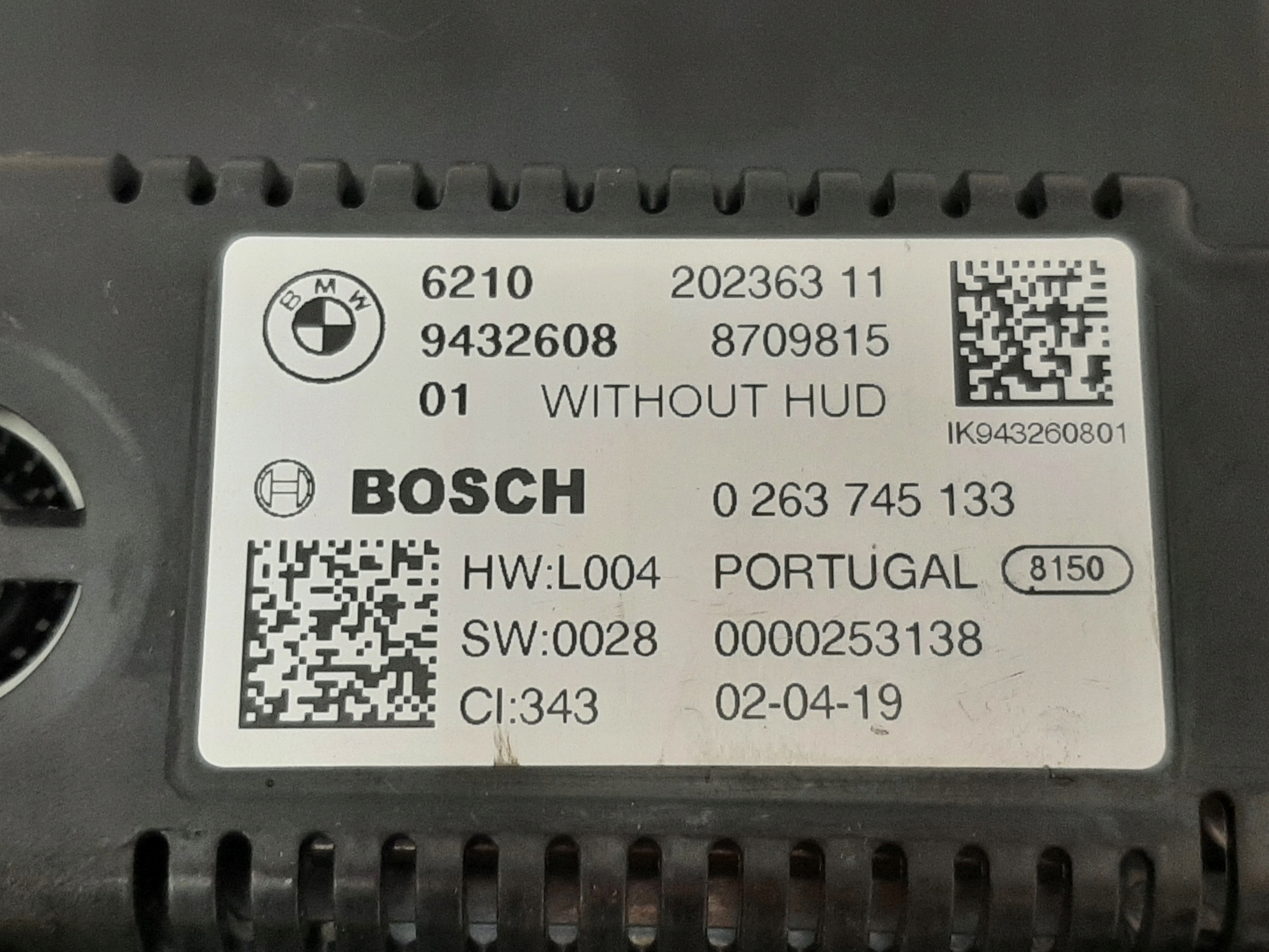 Licznik Wyświetlacz Virtual LIVE COCPIT 12'3" BMW G20 G22 G80 G82 - galeria