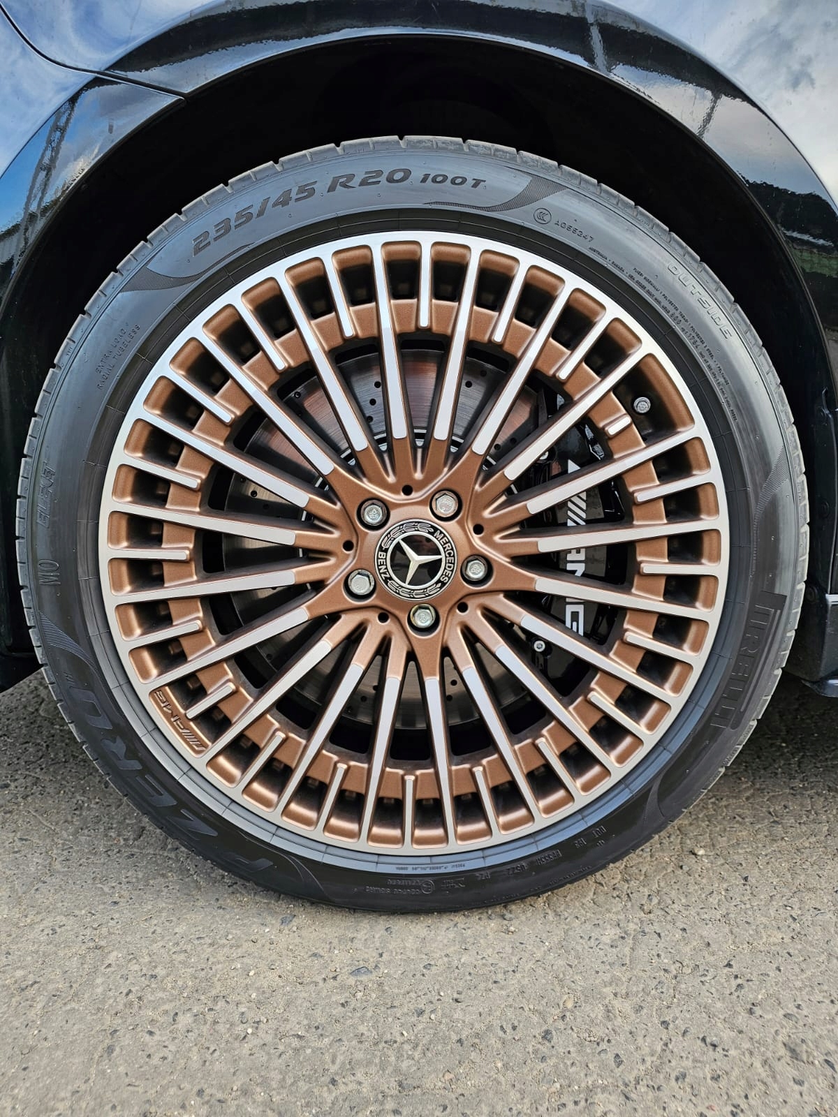 Zaciski Tarcze Hamulce Mercedes W447 V Tarcze Zestaw BigBrake 390 - galeria