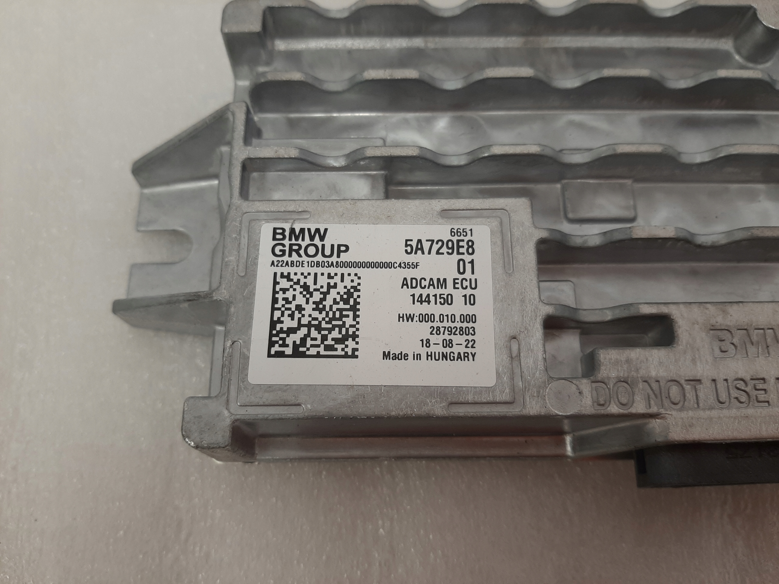 Sterownik Kamery Autonomicznej Jazdy ADCAM 5A729E8 I20 U11 G07 - galeria