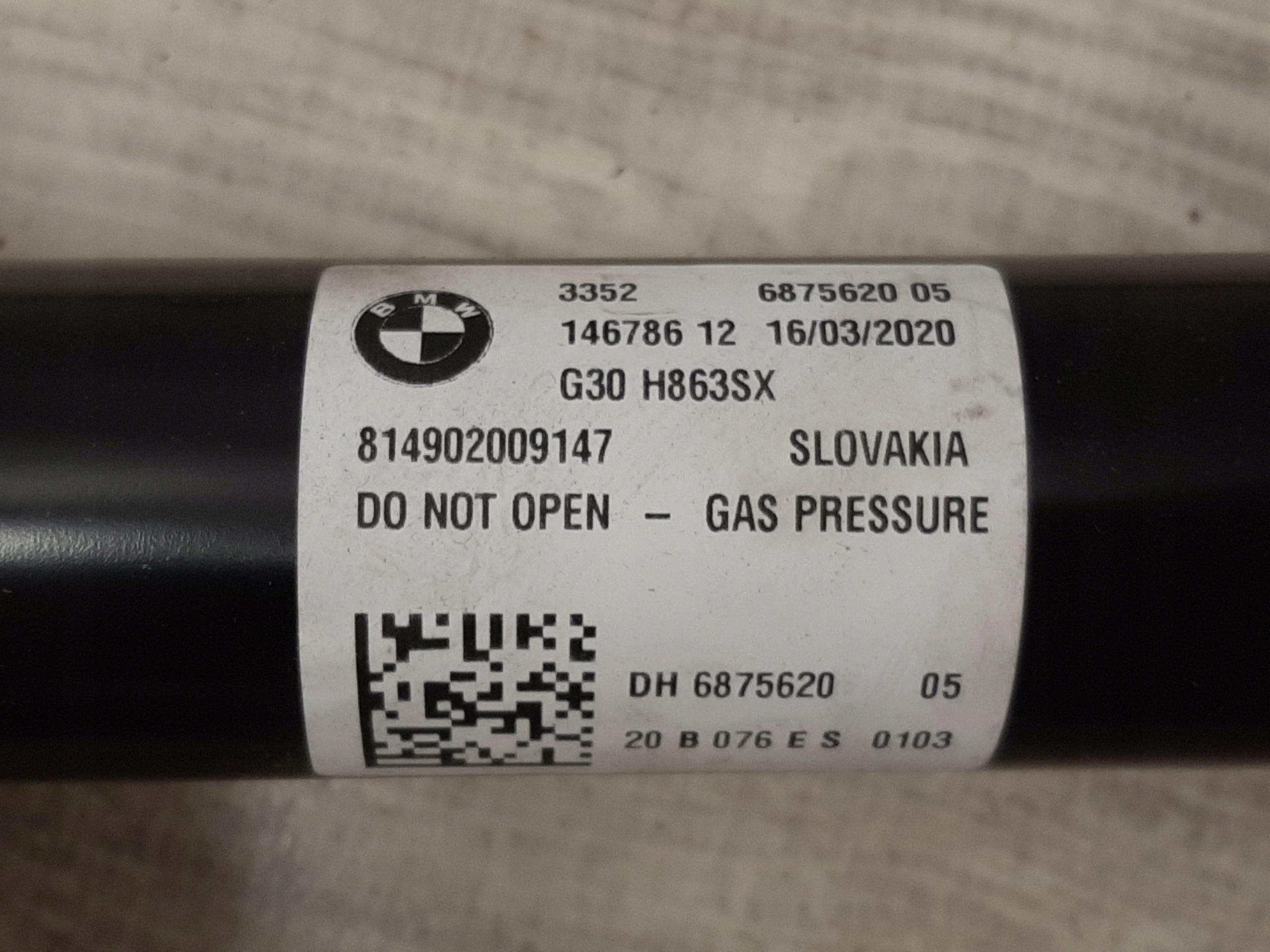 Amortyzator BMW G30 M550d 530e Tył Tylni ORYGINAŁ - galeria