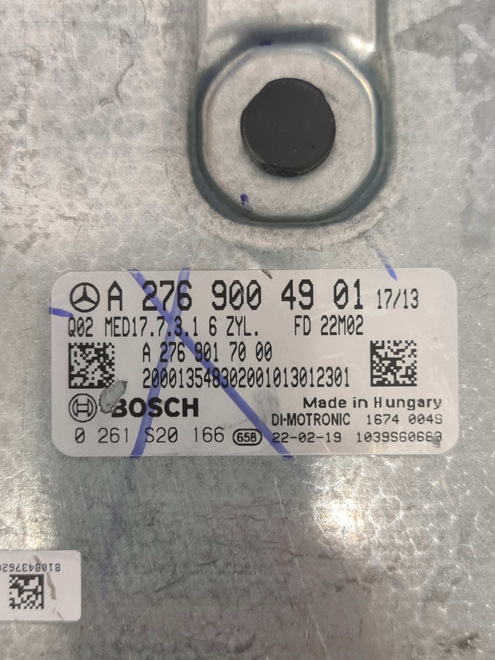 Sterownik Silnika ECU A2769004901 M276 Nowy W205 - galeria