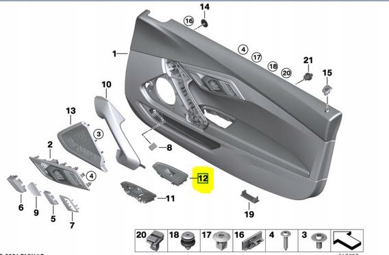 Przełącznik szyb BMW G29 Z4 9327031 8496210 - galeria