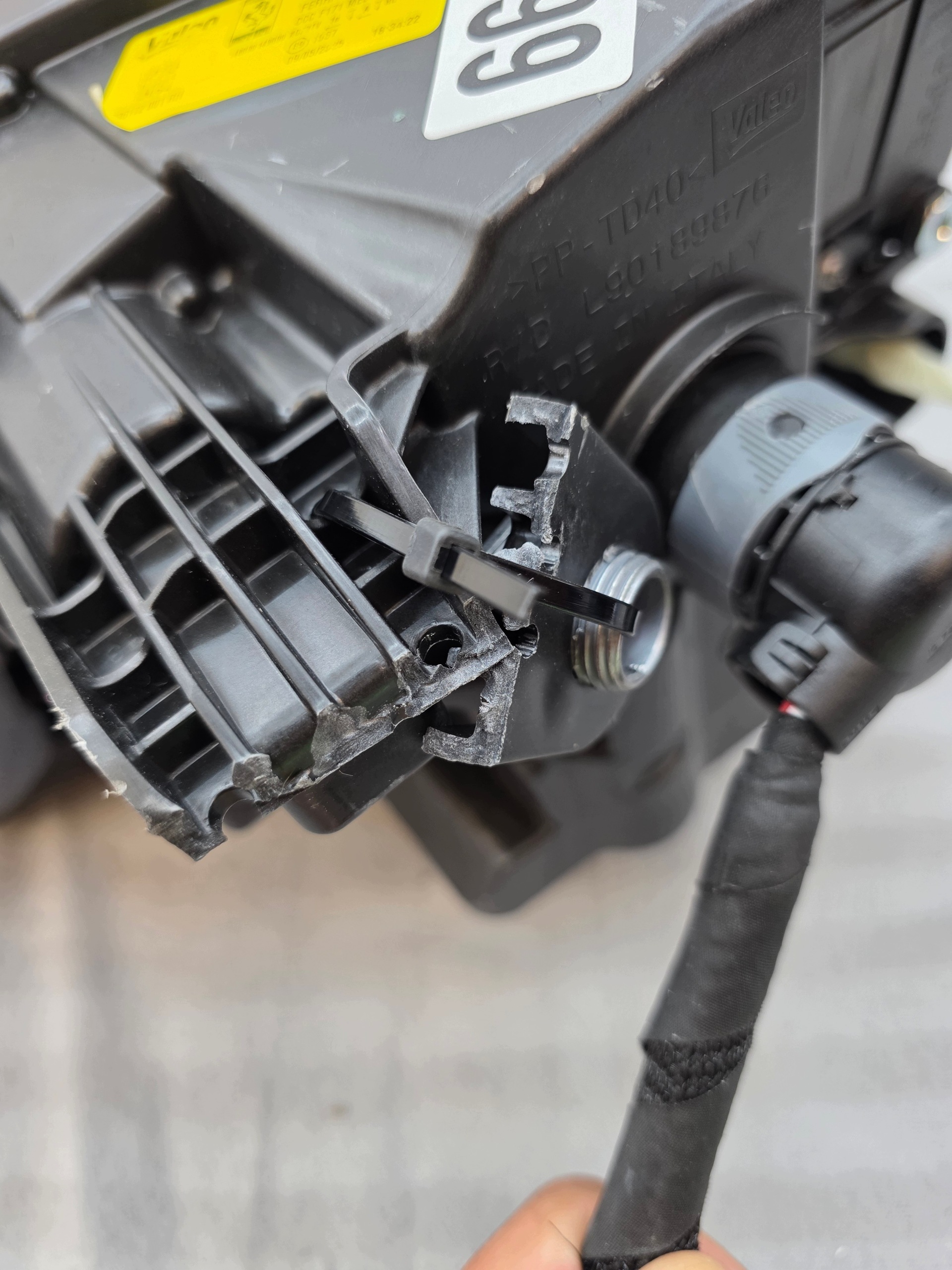 Lampa Przód Przednia Prawa FERRARI 296 MED F171 - galeria