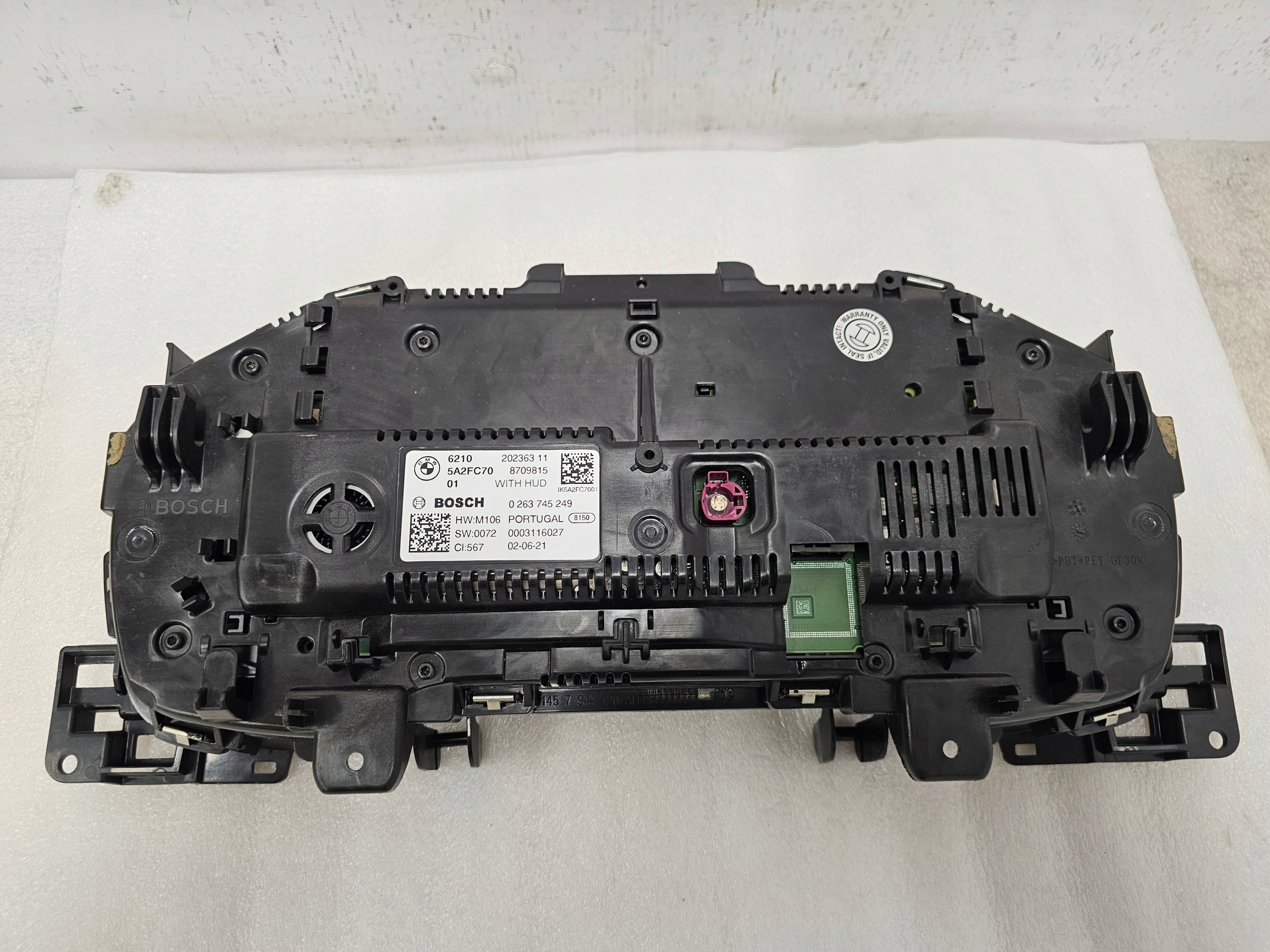 Licznik Wyświetlacz Virtual LIVE COCPIT 12'3" BMW G05 G12 G30 G01 G80 - galeria