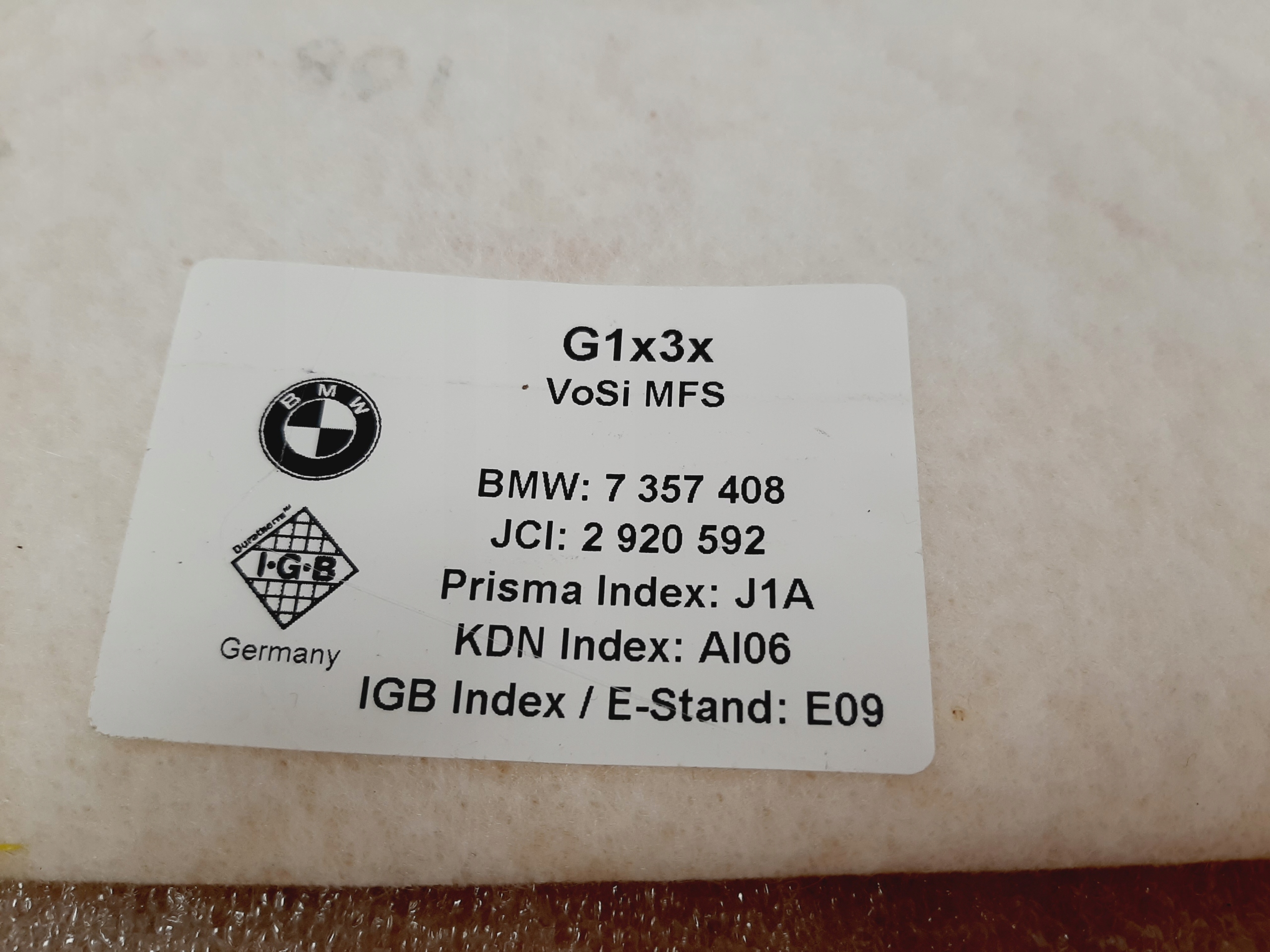 Mata grzewcza podgrzewanie kanapa siedzisko BMW G30 G11 G12 - galeria