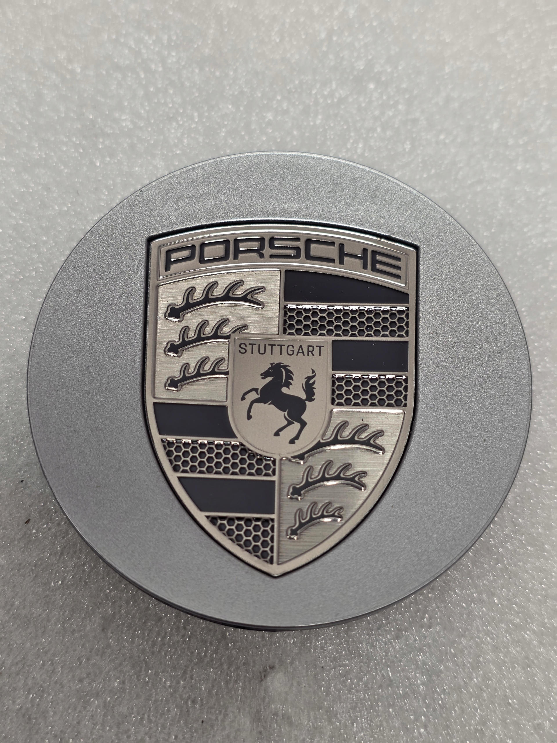 Dekielki Dekielek Nakładka Ozdobna PORSCHE OU7 Platinum Silver - galeria