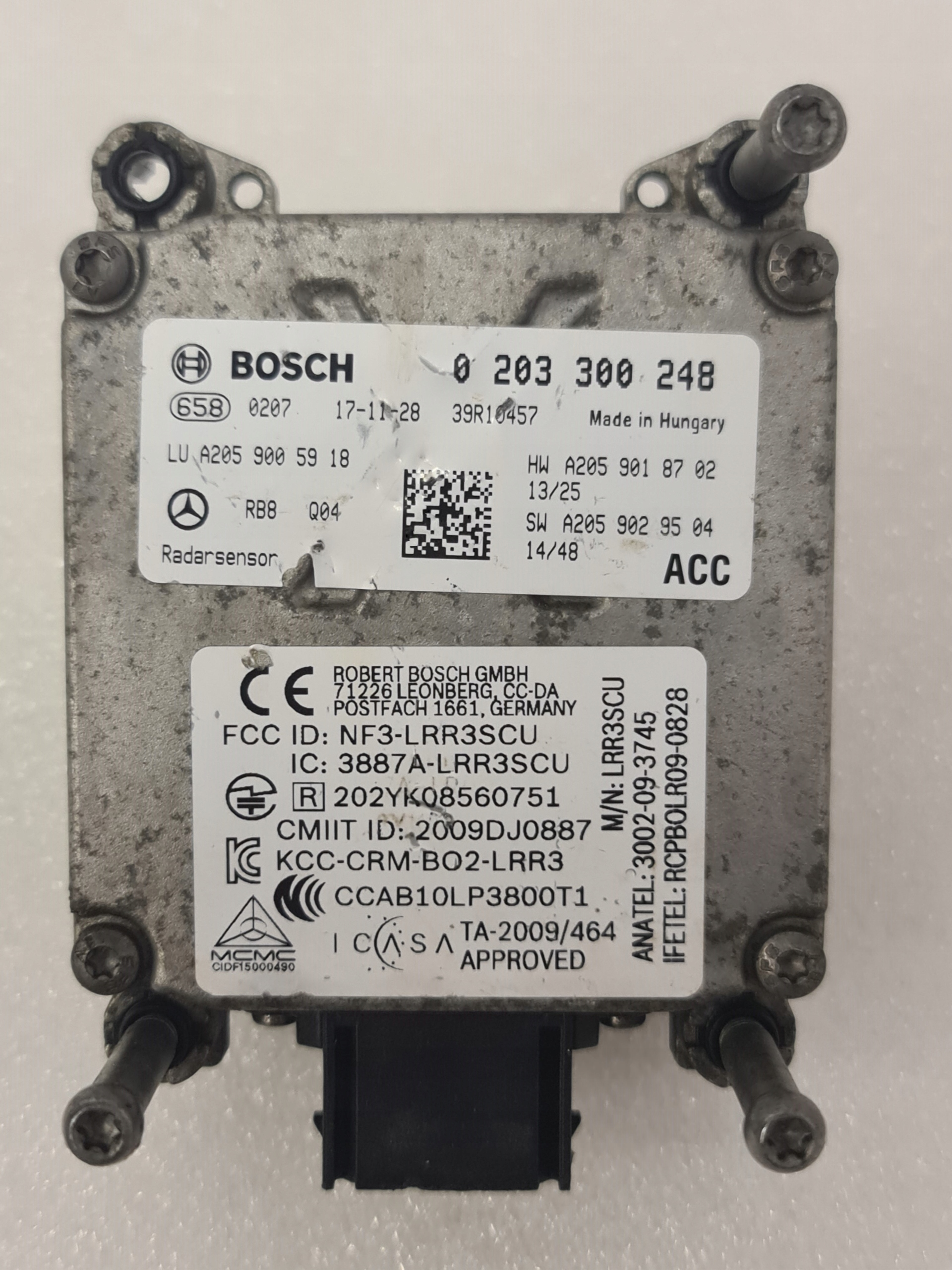 Radar Distronic Mercedes W205 A2059005918 #FV - galeria