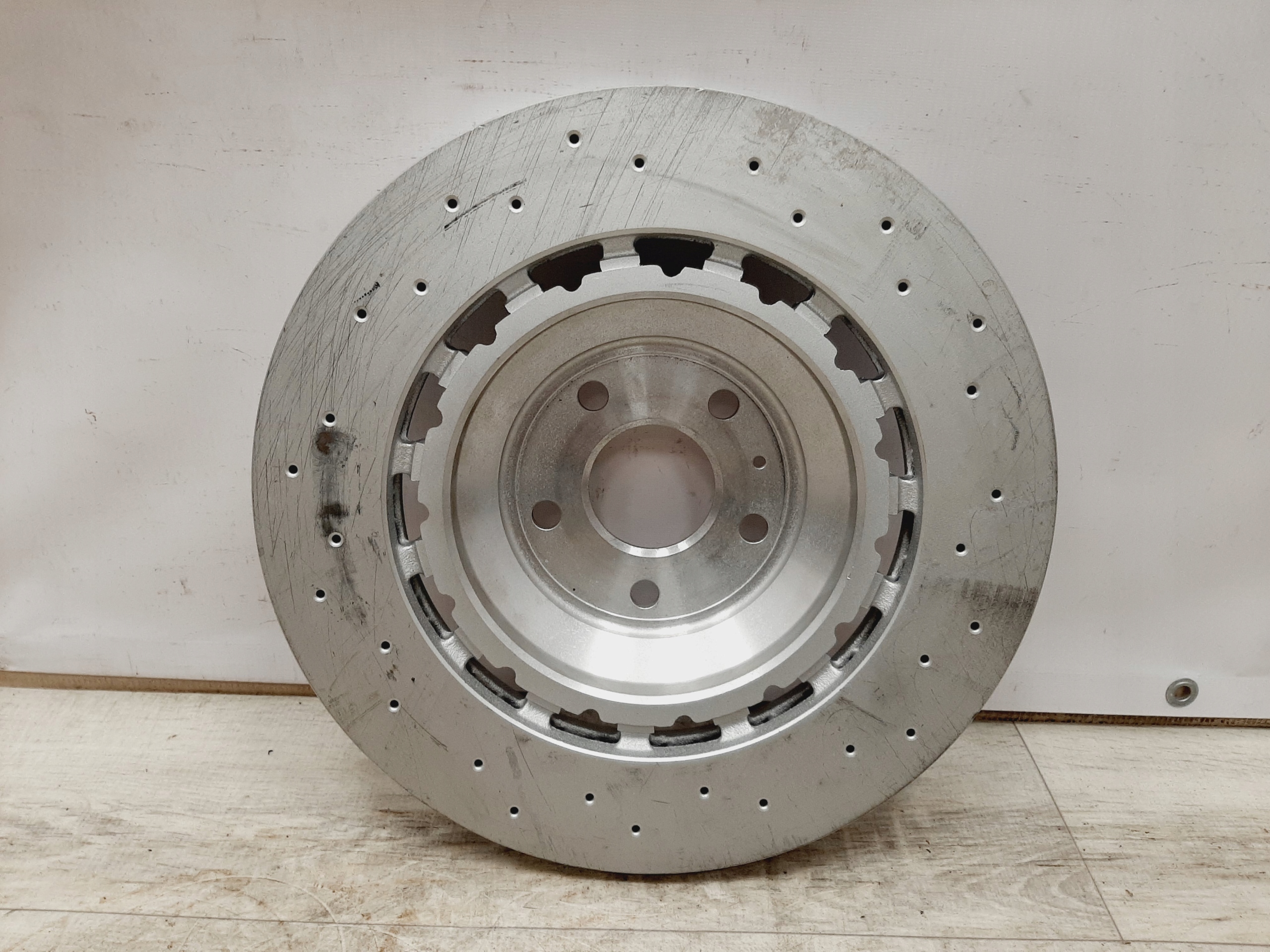 Tarcze Audi PRZÓD RS3 8V 370x34 OEM Oryginał KOMPLET - galeria