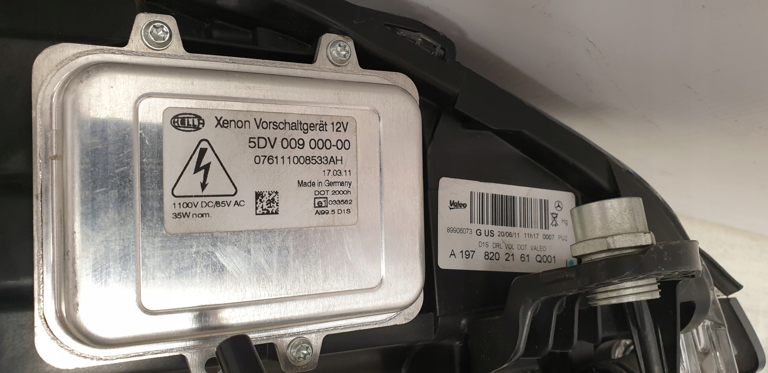 Lampa Mercedes W197 SLS Bi Xenon Lewa Kompletna - galeria