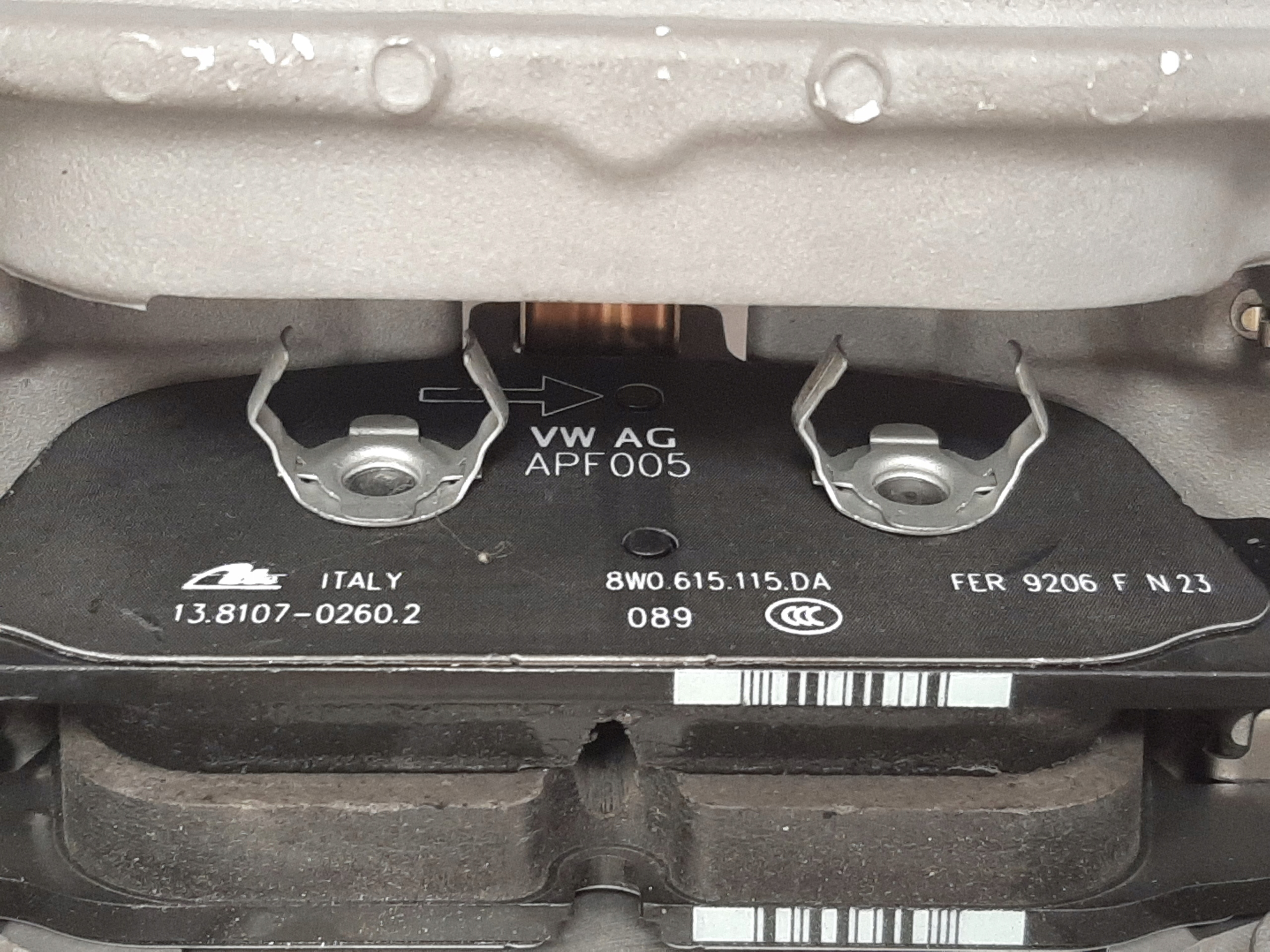 Zacisk Audi A4 A5 A6 A7 Prawy Przód 338mm C7 C8 8W - galeria