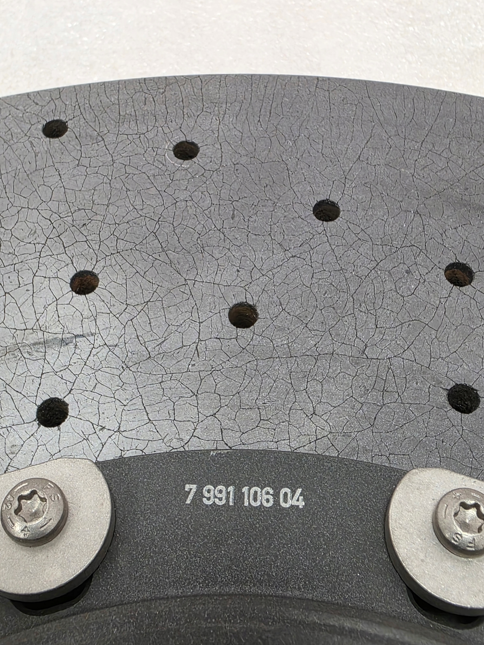 Tarcza CERAMICZNA BMW M5 F90 M8 Przód Prawa OEM - galeria