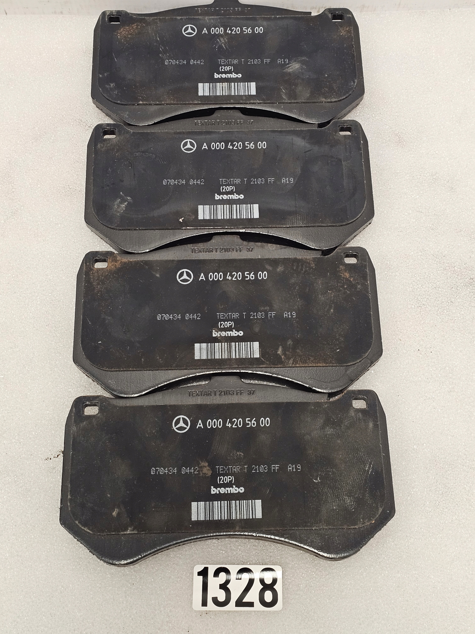 Klocki Mercedes W213 W253 W217 W290 Ceramika Ceramiczne - galeria