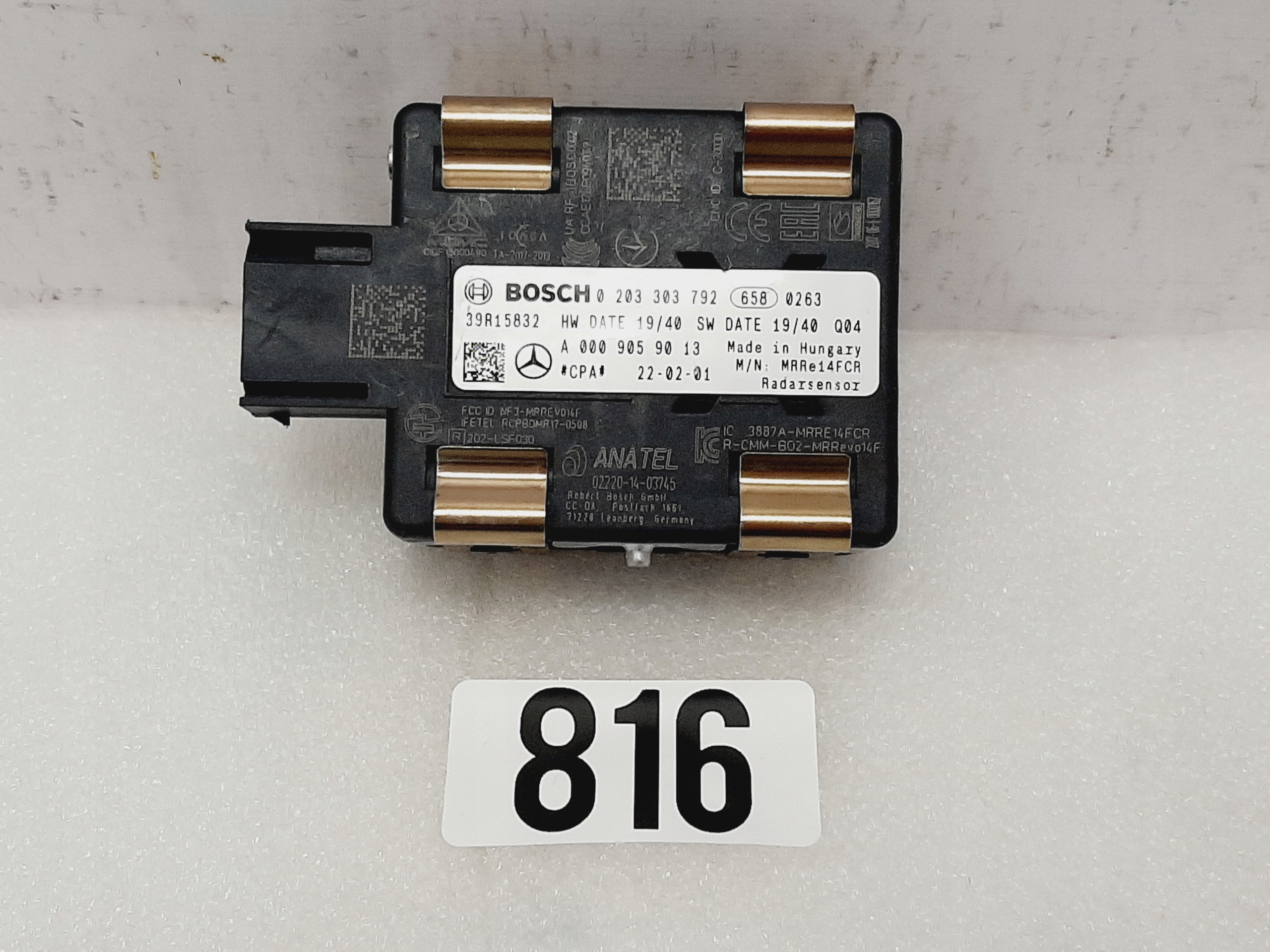 Radar Mercedes ACC Distronic A0009059013 W205 W253 - galeria