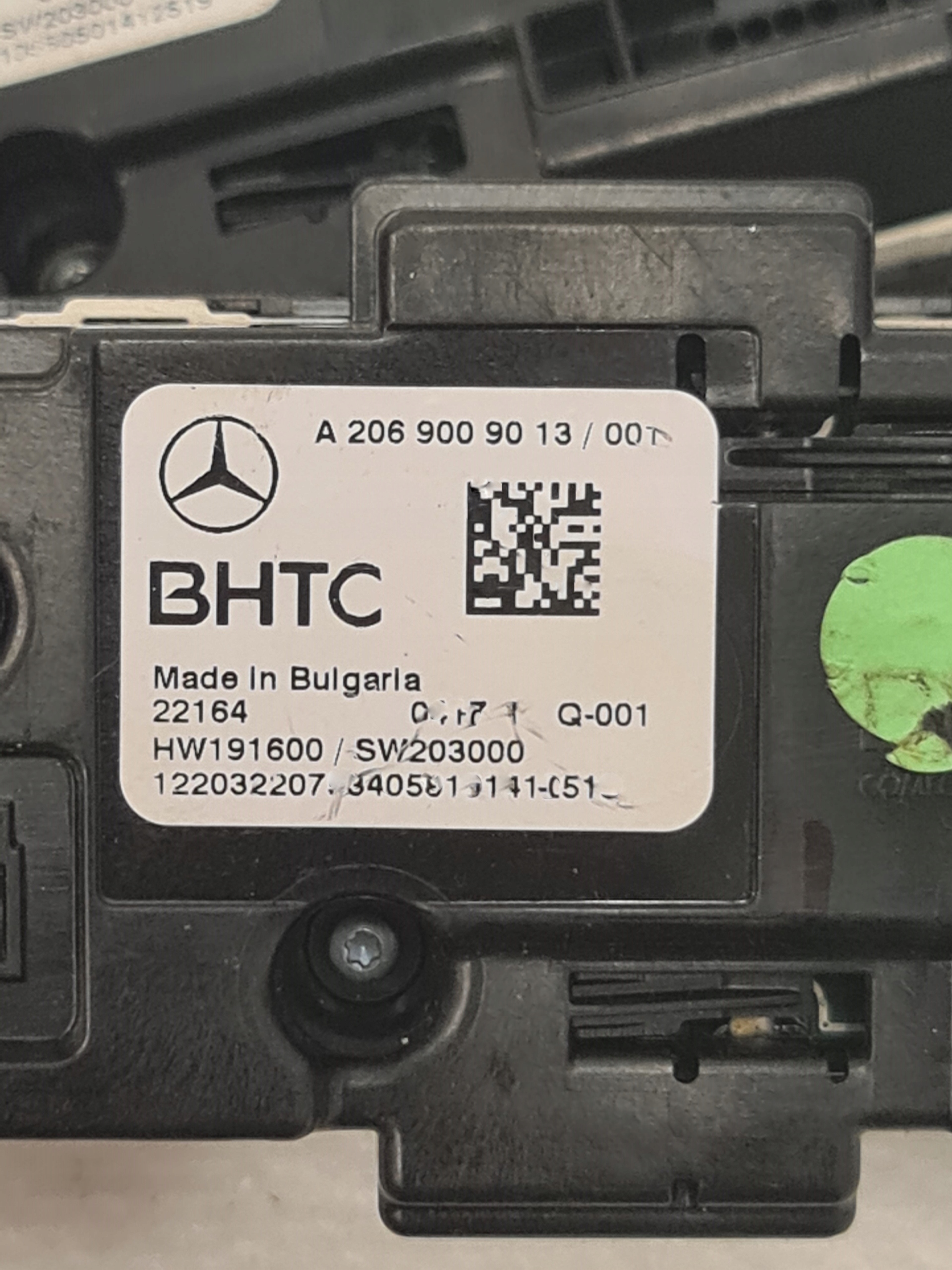 Panel Klimatyzacji Nawiewu Mercedes W206 - galeria