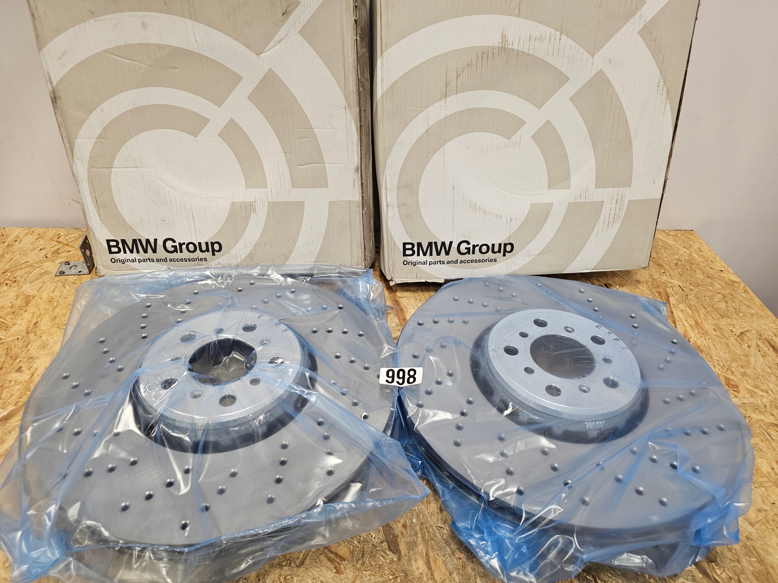 Tarcze BMW X5M F85 X6M F86 2284901 2284902 PRZÓD - galeria