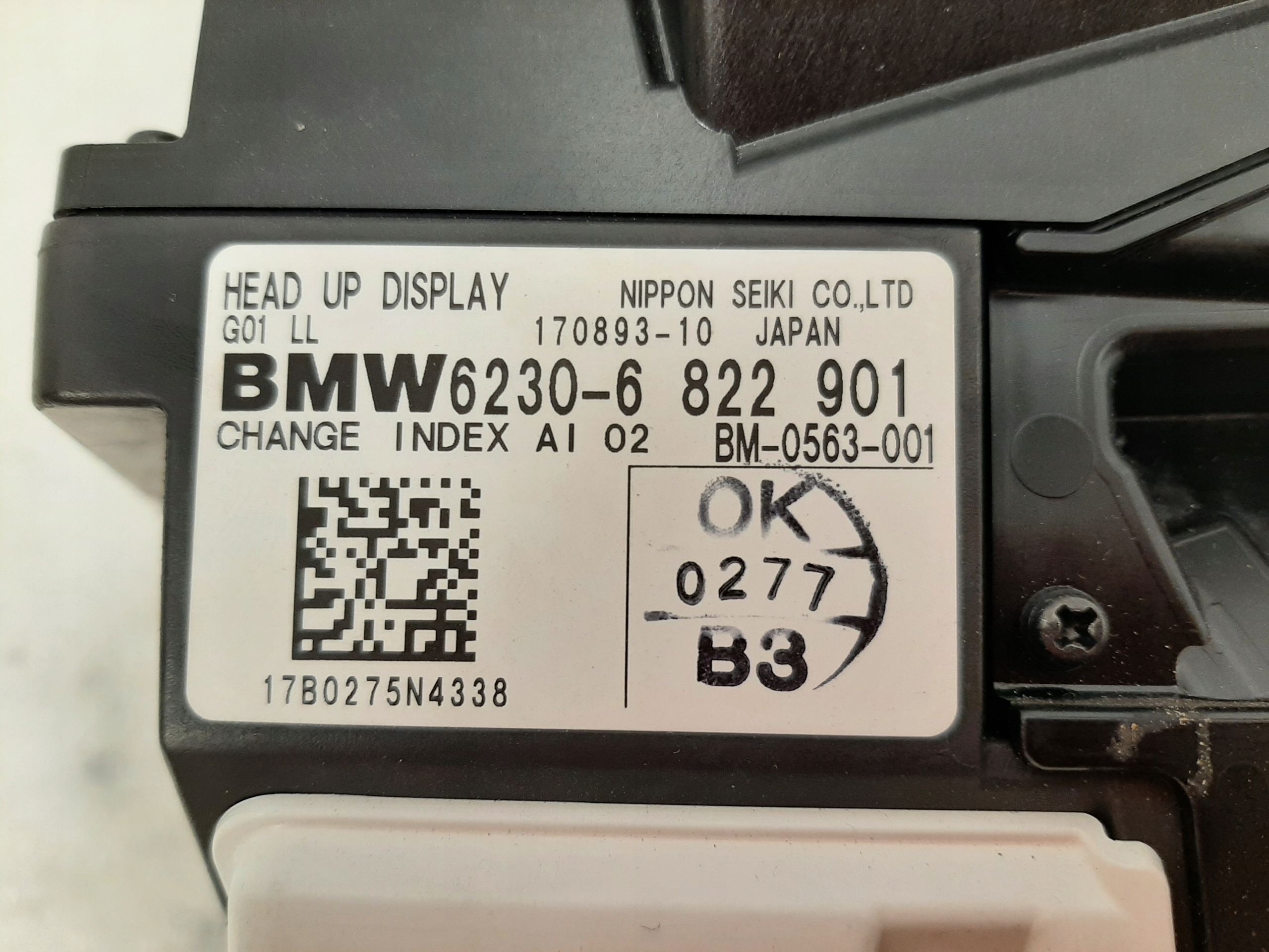 HUD Head Up BMW G01 G08 X3 iX3 HeadUp Wyświetlacz - galeria