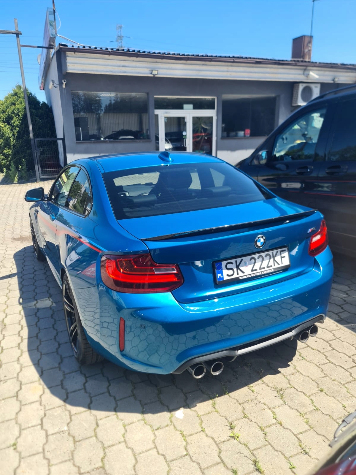 Lotka Spoiler klapy BMW F22 F87 M2 CARBON - galeria