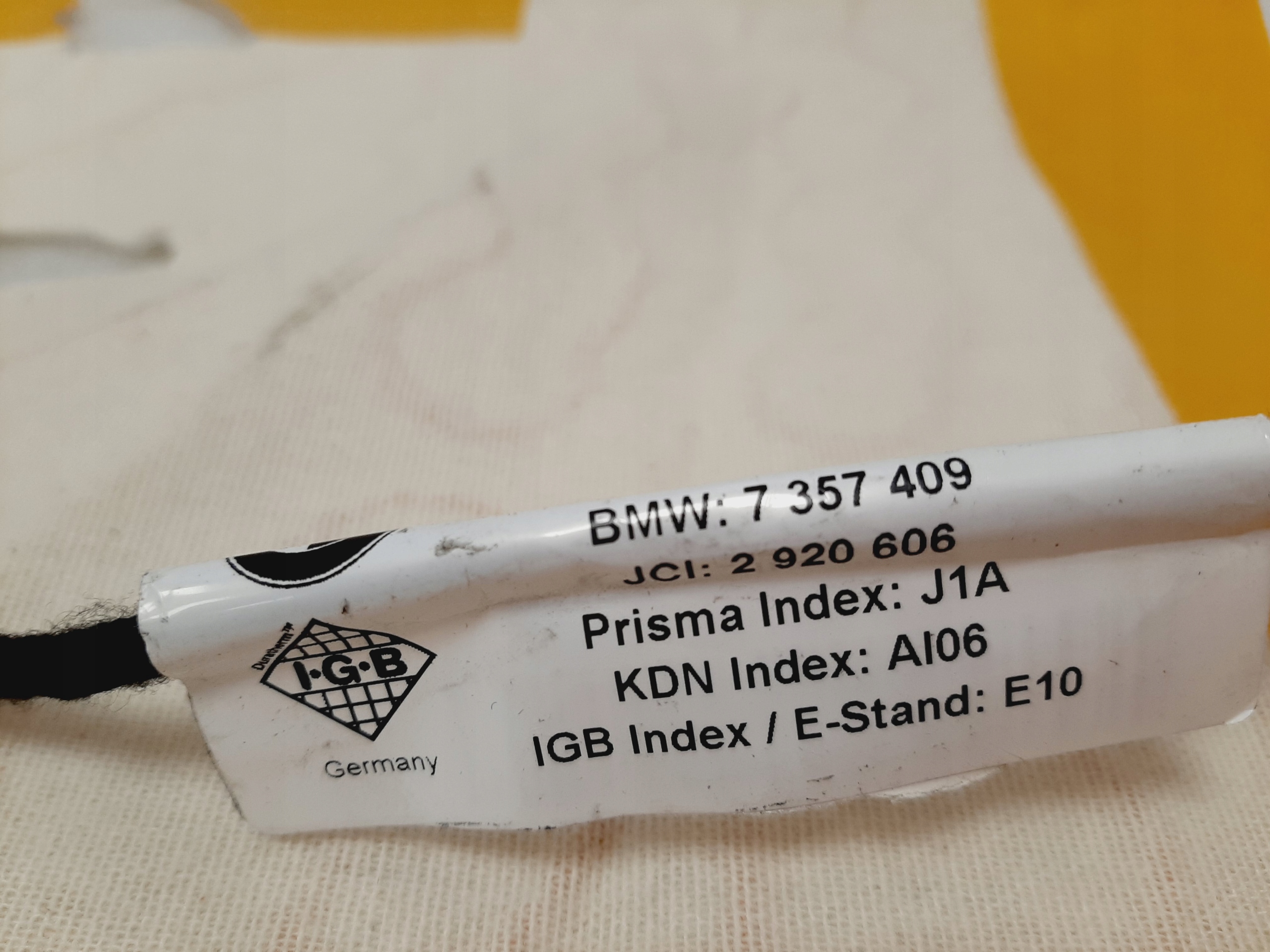 Mata grzewcza podgrzewanie fotela oparcie BMW G30 G11 G12 - galeria