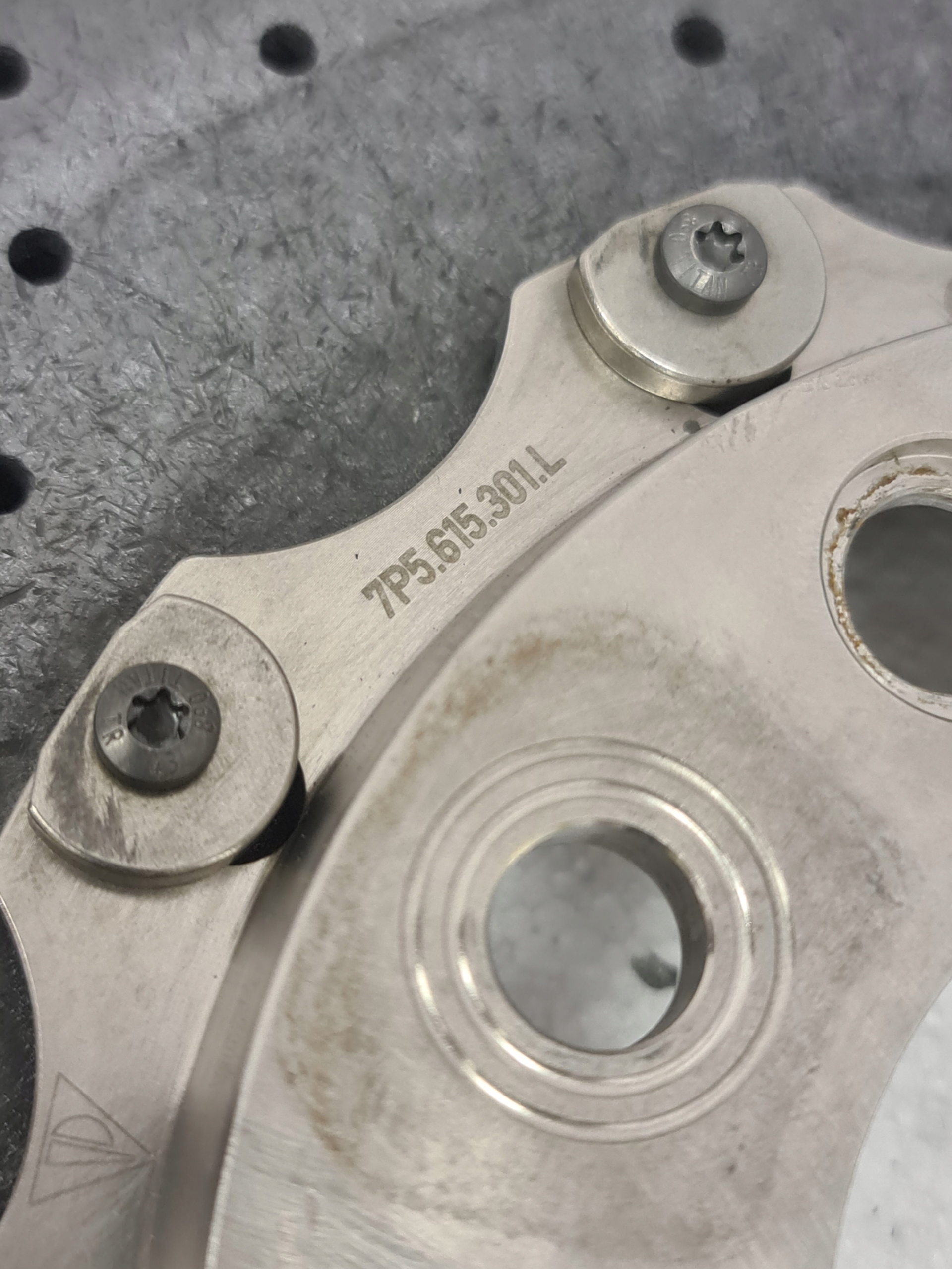 Tarcza CERAMICZNA Porsche Cayenne Lewy Przód 7P - galeria