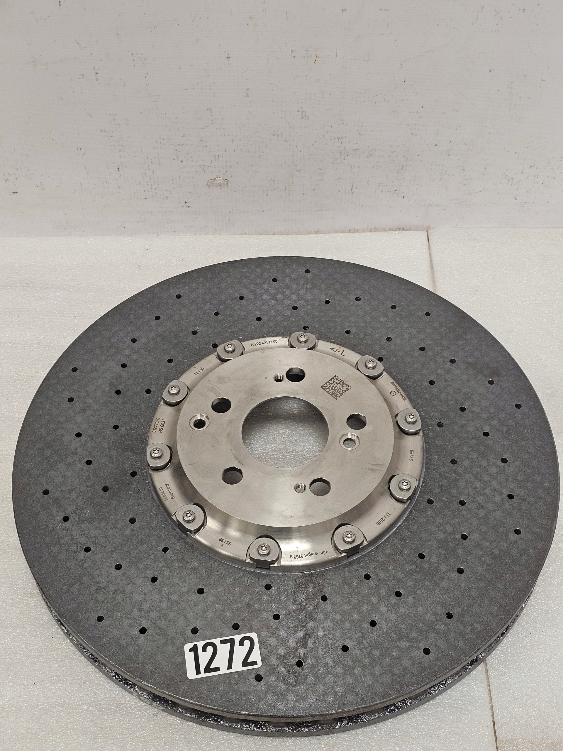 Tarcza CERAMICZNA Mercedes W222 W217 S63 AMG - galeria