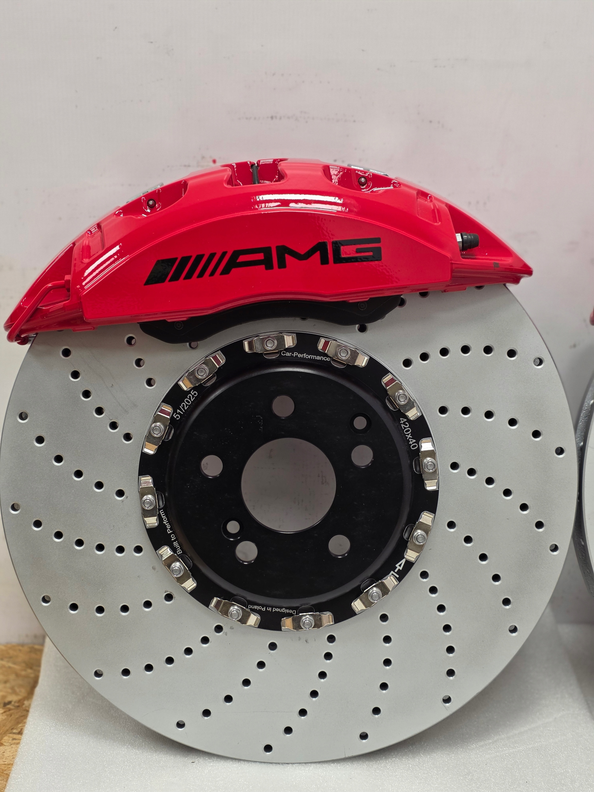 Zaciski Tarcze Hamulce Mercedes S W223 AMG 420mm Komplet Set - galeria