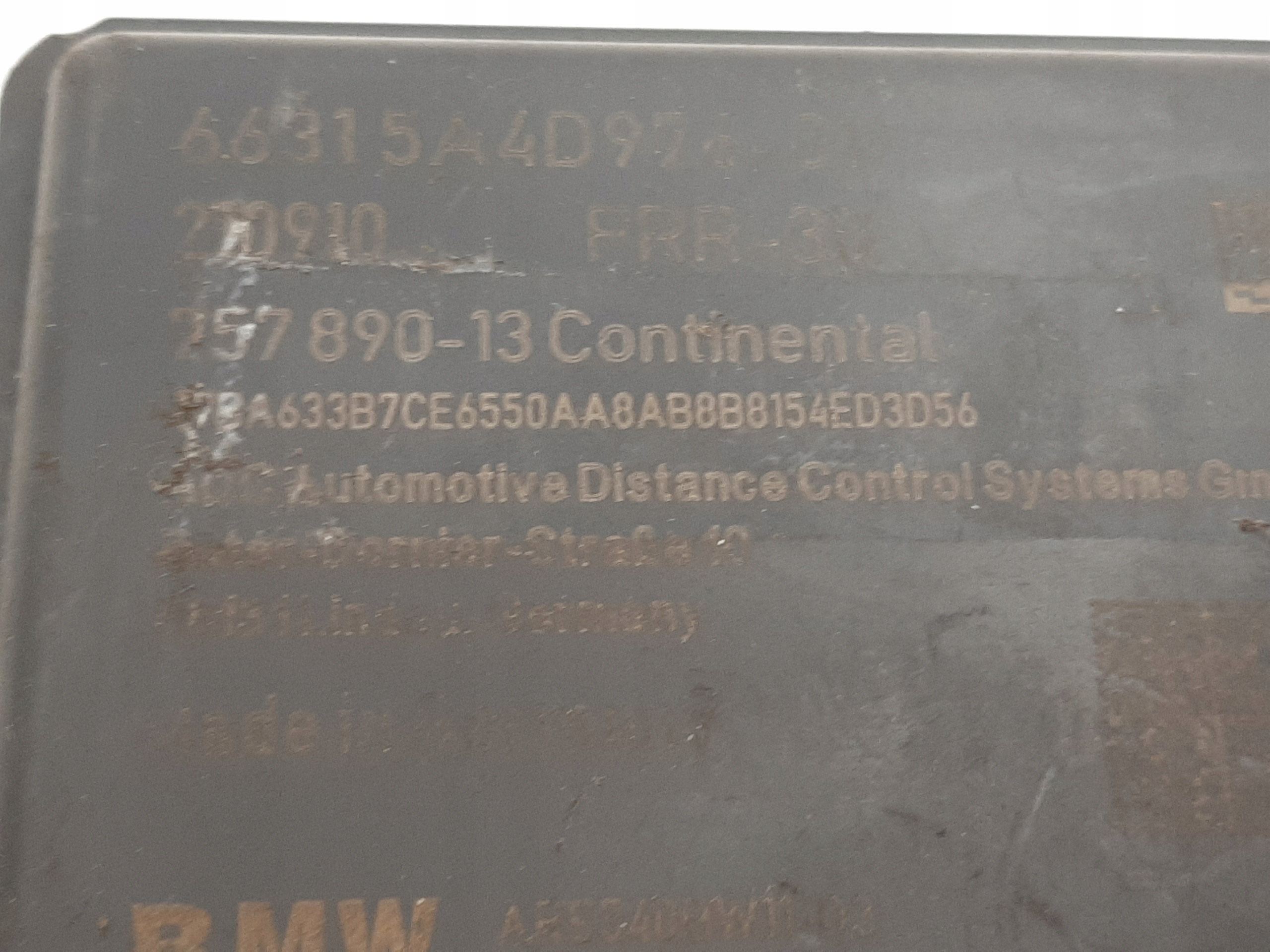 Radar Czujnik ACC ADC Tempomat FRR BMW G70 G07 U11 I20 5A4D976 - galeria