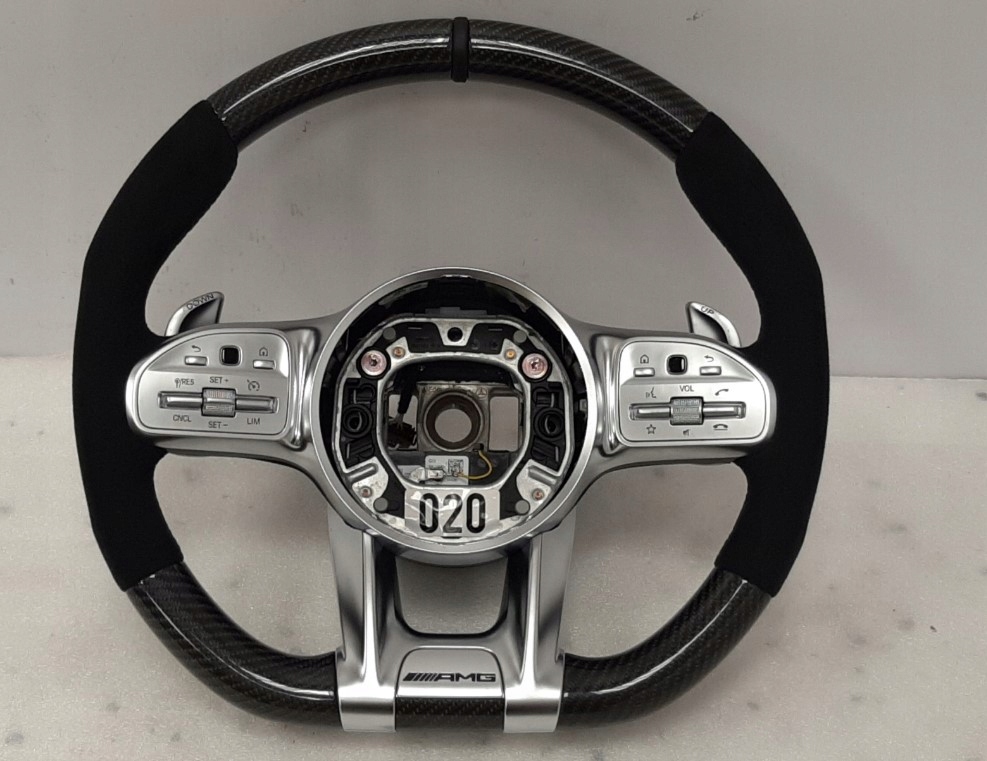 Przycisk Kierownicy Sterowanie Mercedes AMG - A0999059708 PRAWY Audio - galeria