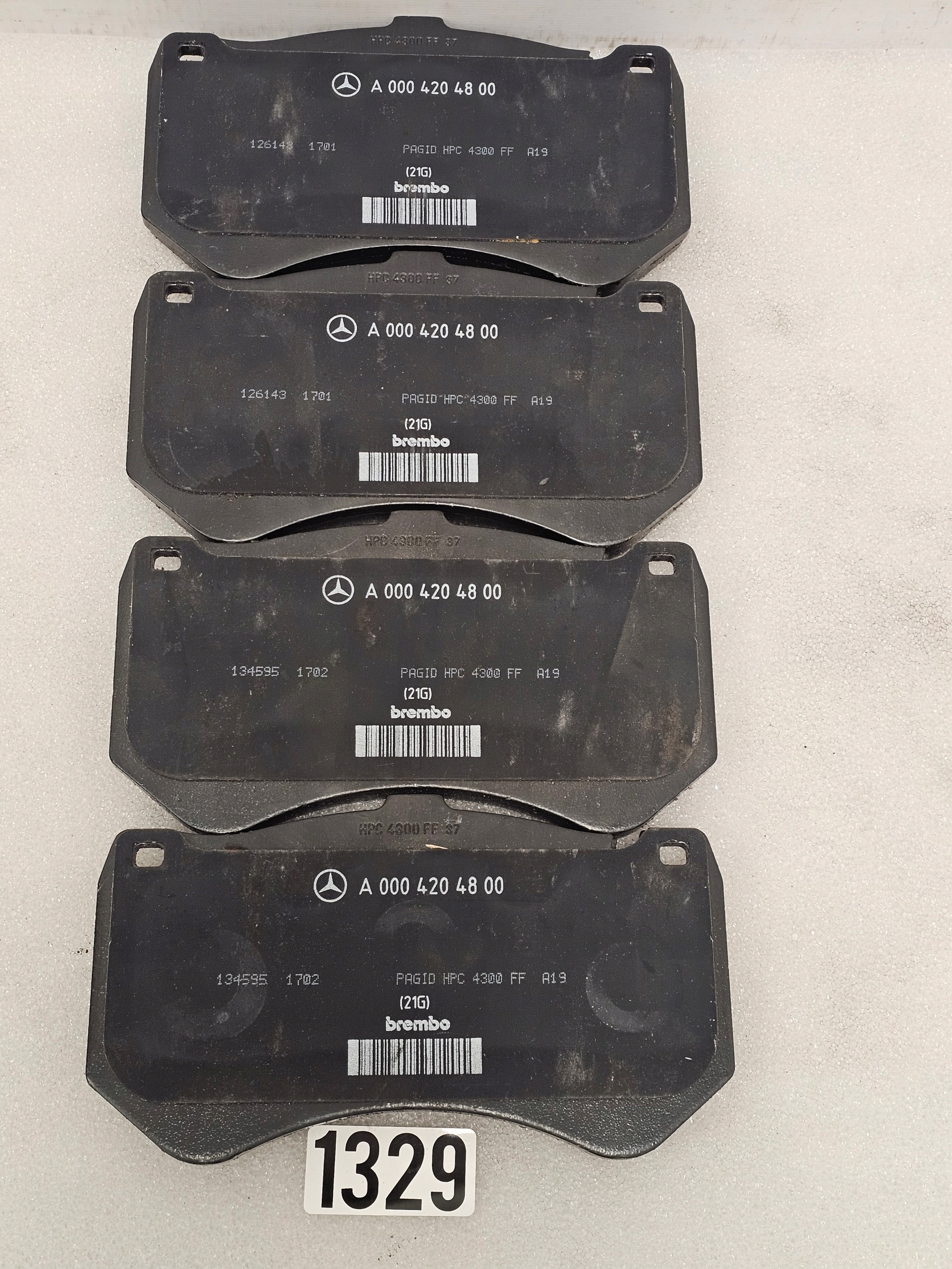 Klocki Mercedes W213 W253 W217 W290 Ceramika Ceramiczne - galeria
