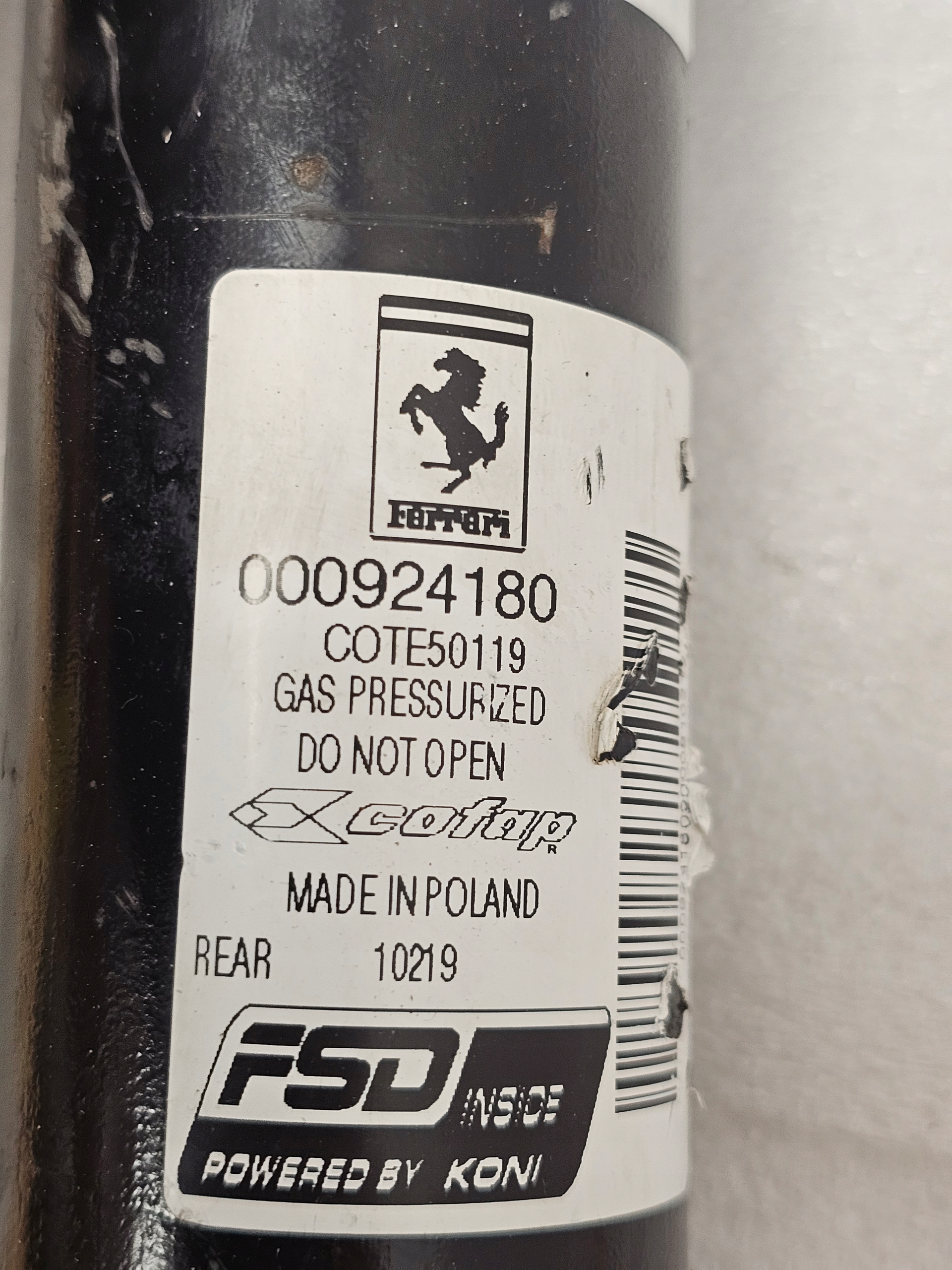 Amortyzator Shock Absorber Ferrari Tył Tylny Roma Portofino - galeria