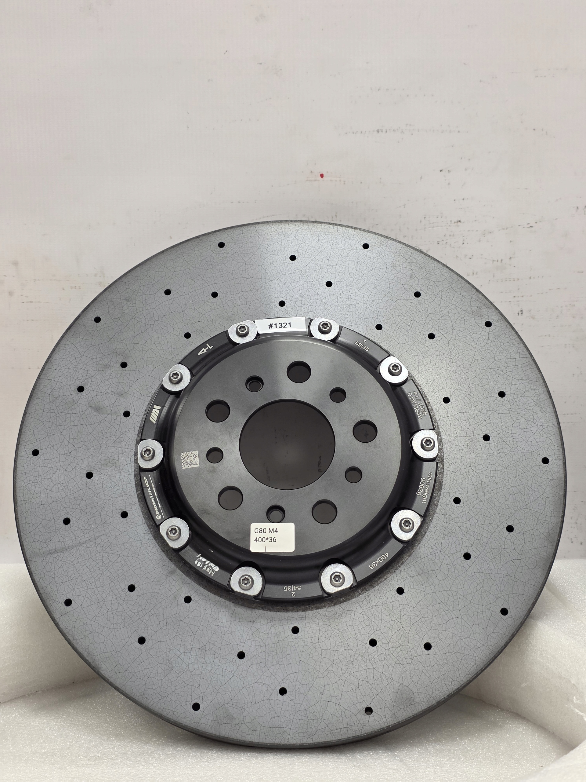Tarcze Tarcza CERAMICZNE BMW M2 M3 M4 G80 G82 G87 PRZÓD PARA - galeria