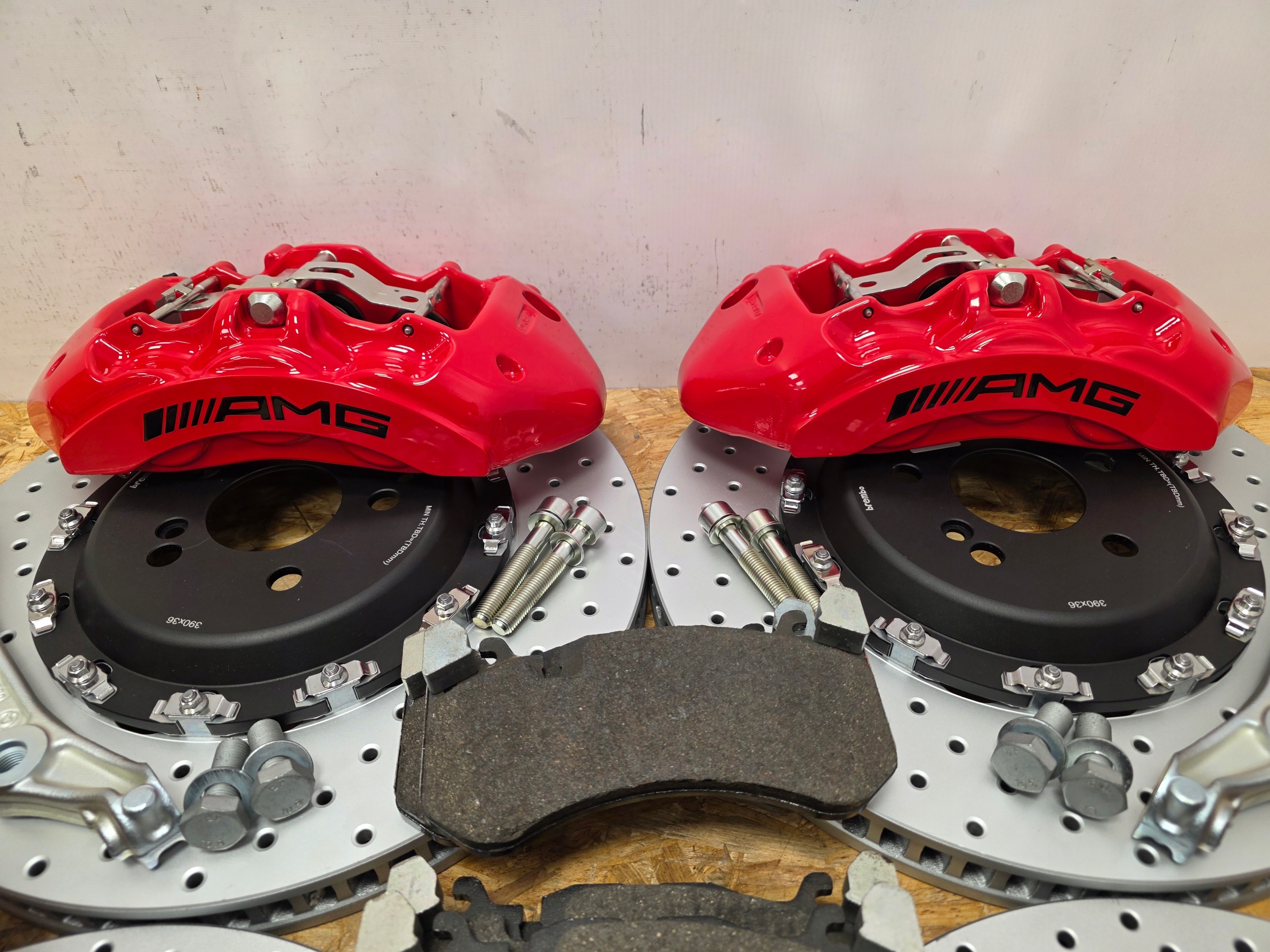 Zaciski Tarcze Hamulce Mercedes W222 W213 W253 AMG S klasa Big Brake Kit - galeria