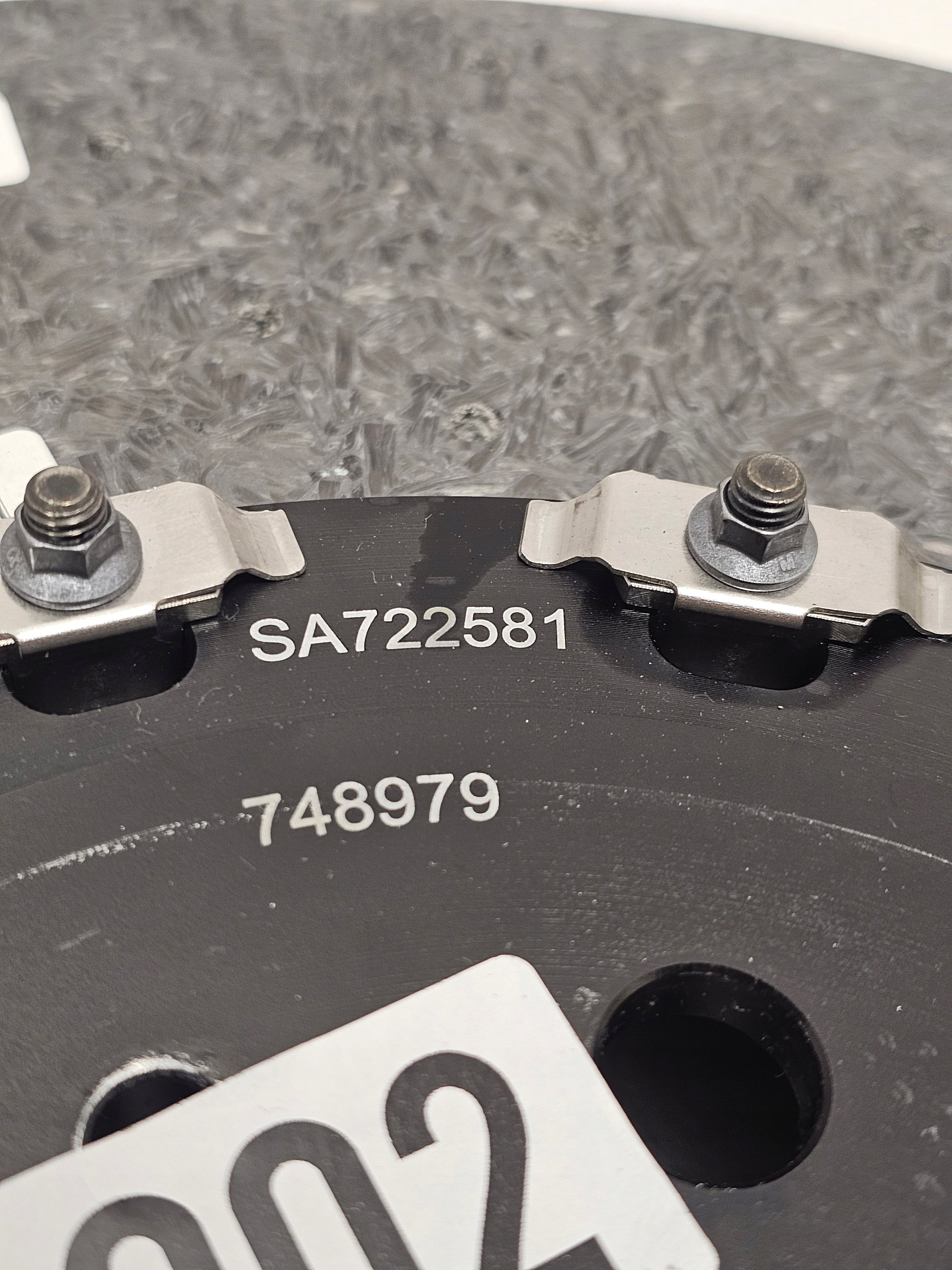 Tarcza CERAMICZNA Ferrari PRZÓD Purosangue NOWA 748979 - galeria