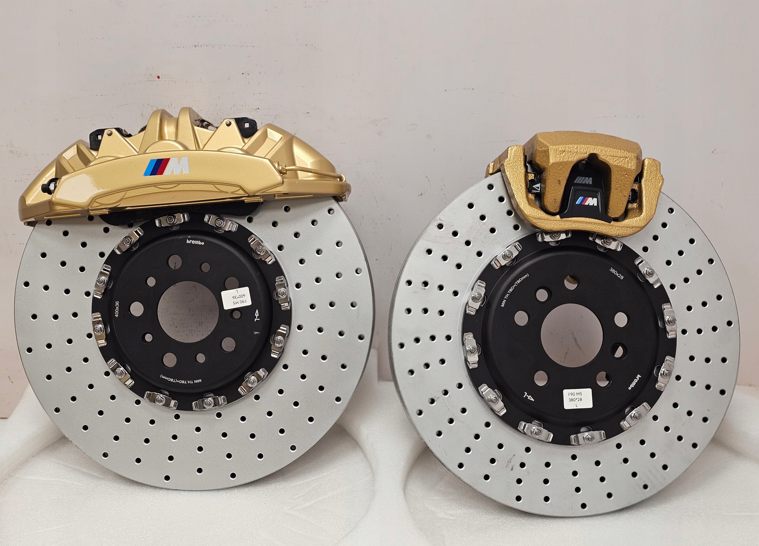 Konwersja CERAMIKA -> STAL Komplet Tarcze Klocki BMW M3 G80 M4 G82 - galeria
