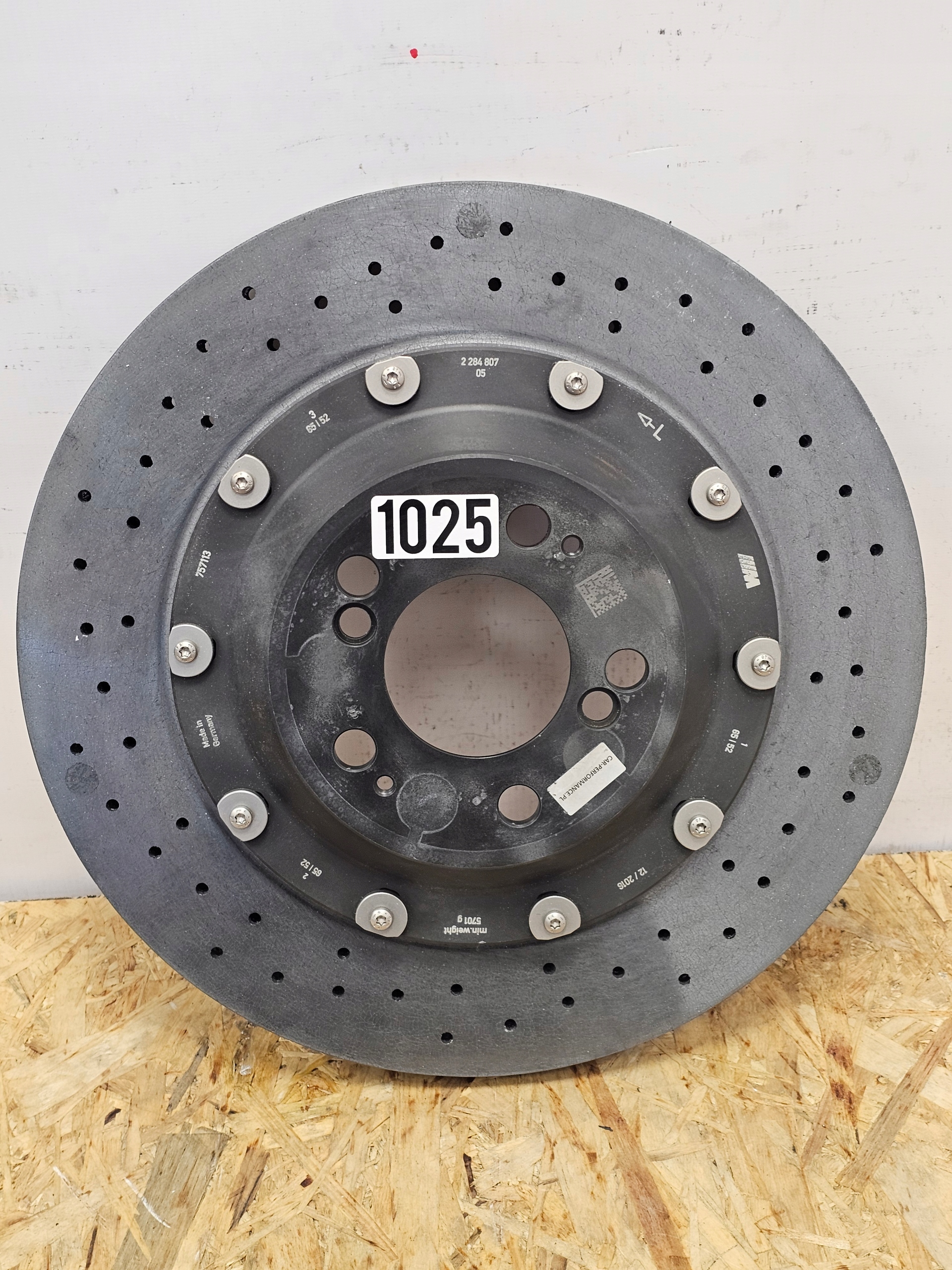 Tarcza ceramiczna BMW M2 F87 M3 F80 M4 F82 F83 Tylna LEWA - galeria