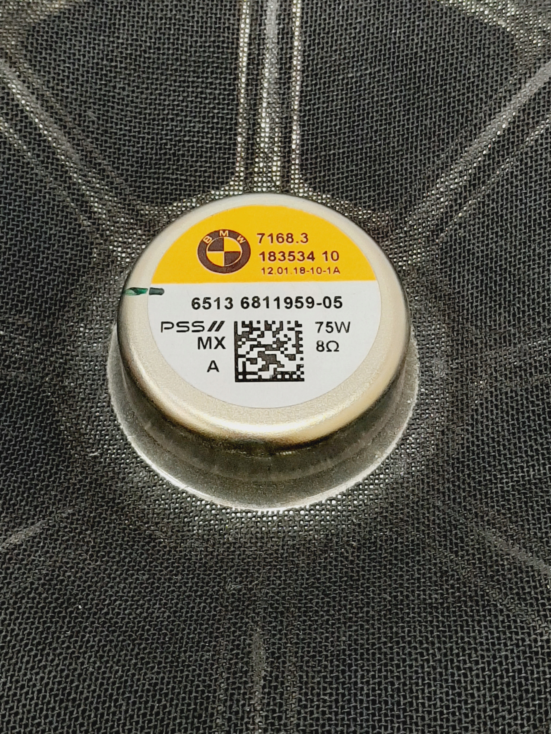 Głośnik Harman Kardon Top HiFi BMW X3 G01 X4 G02 LCI - galeria