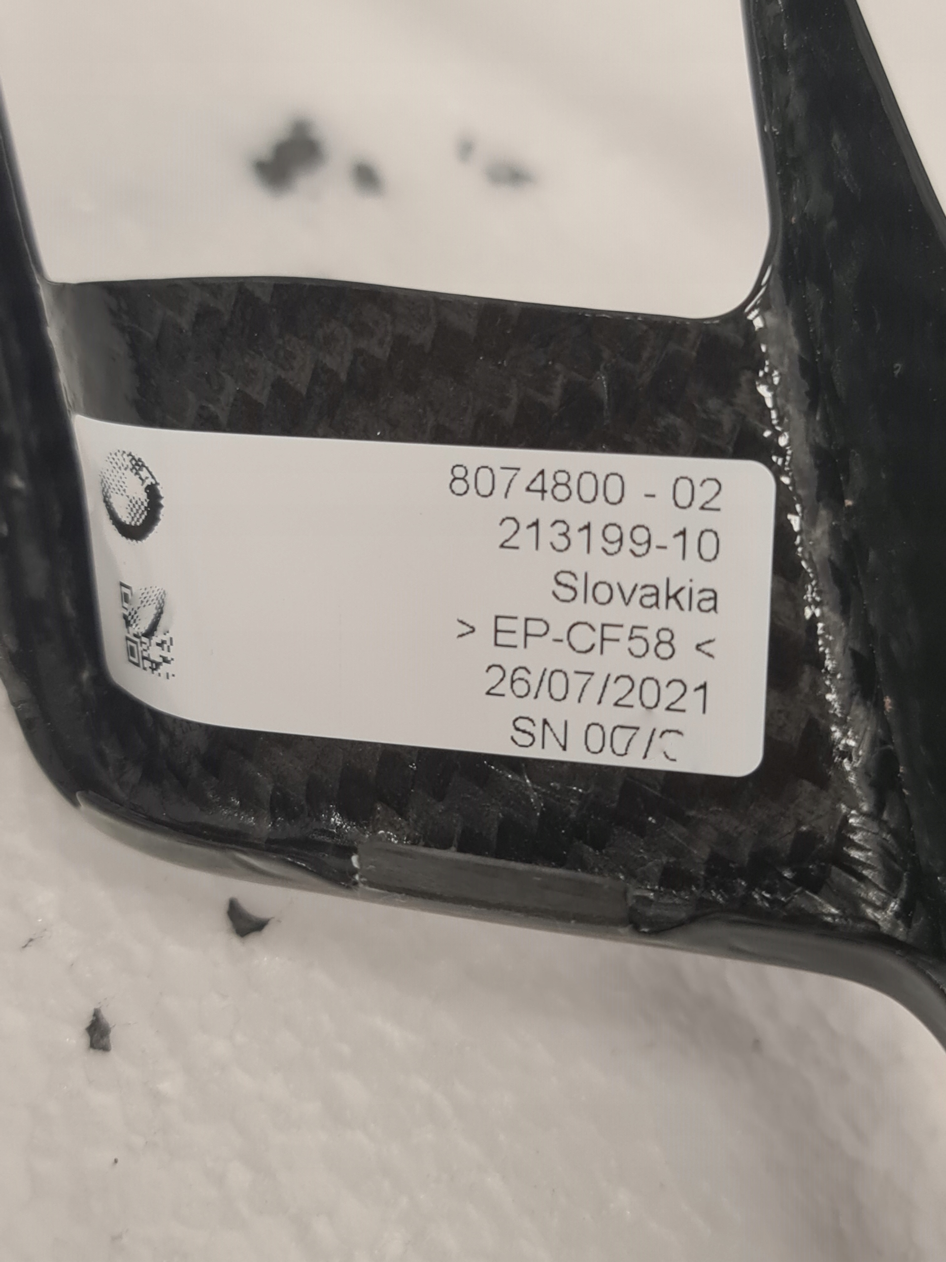 Listwa Zderzaka BMW G14 G15 G16 CARBON 8074800 - galeria