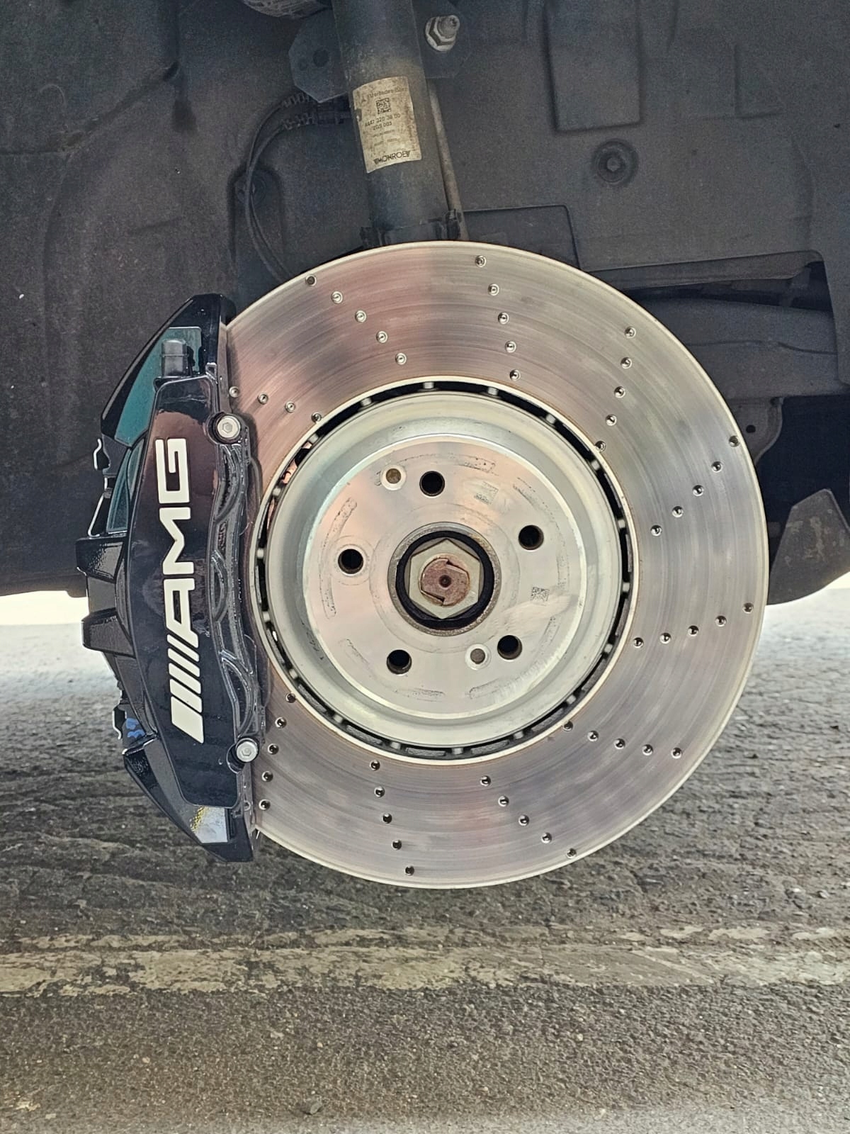 Zaciski Tarcze Hamulce Mercedes W447 V Tarcze Zestaw BigBrake 390 - galeria