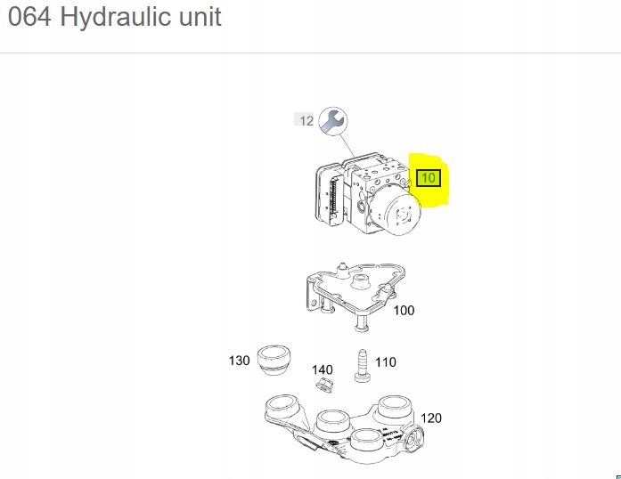 Pompa ABS Mercedes W205 A2059005247 Nowa - galeria