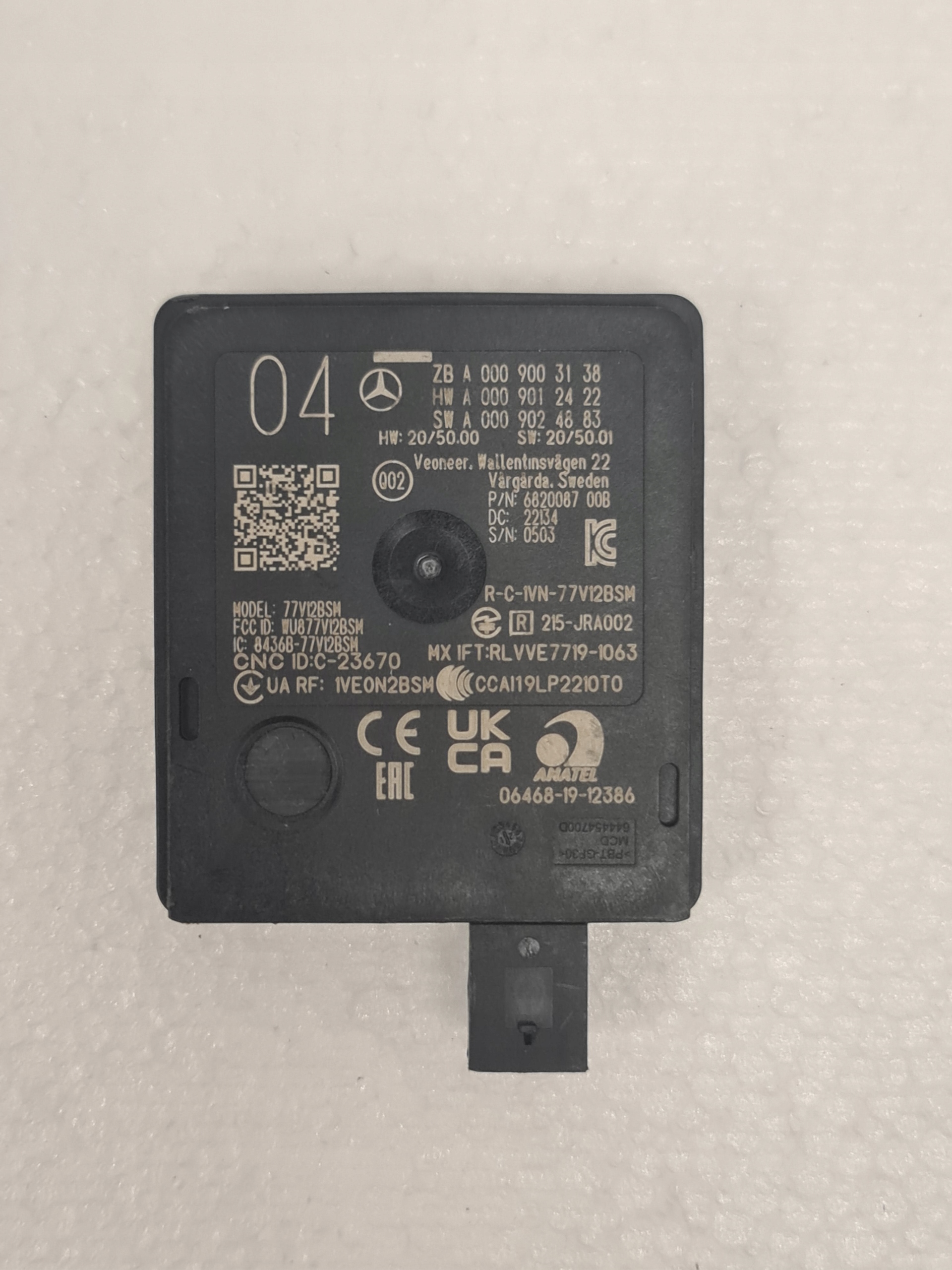 Czujnik martwego pola Mercedes A0009003138 W206 - galeria