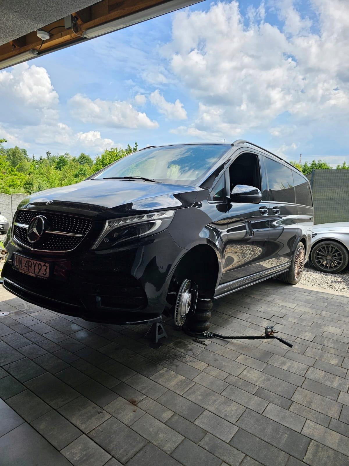 Zaciski Tarcze Hamulce Mercedes W447 V Tarcze Zestaw BigBrake 390 - galeria