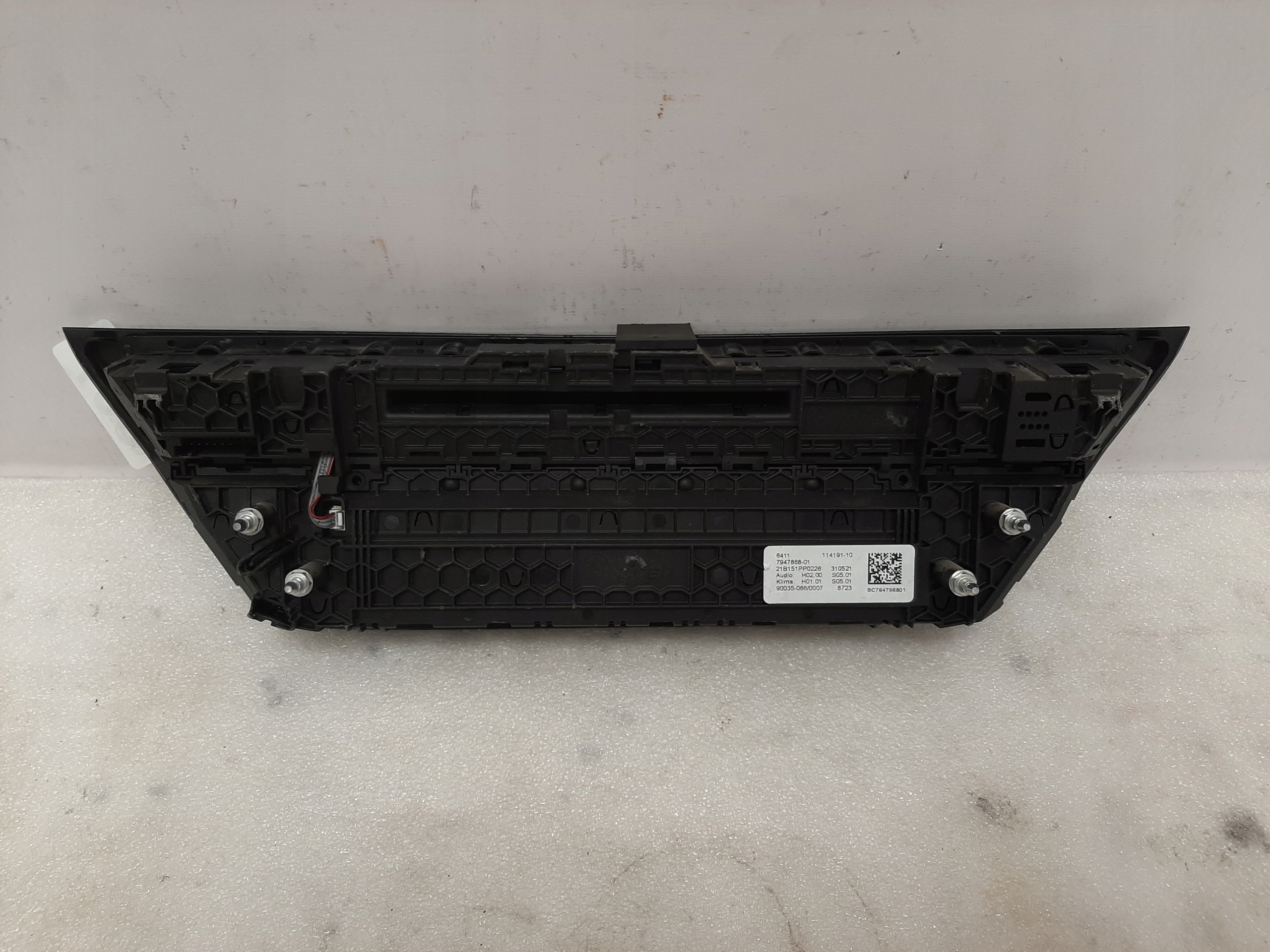 Panel klimatyzacji BMW G30 7947868 - galeria