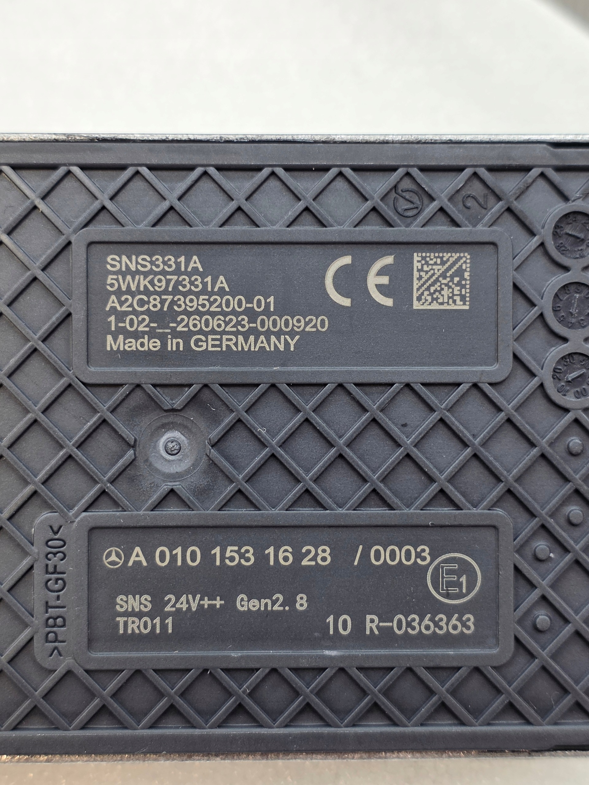 Czujnik Sonda NOX Lambda Mercedes Actros Atego A0101531628 - galeria