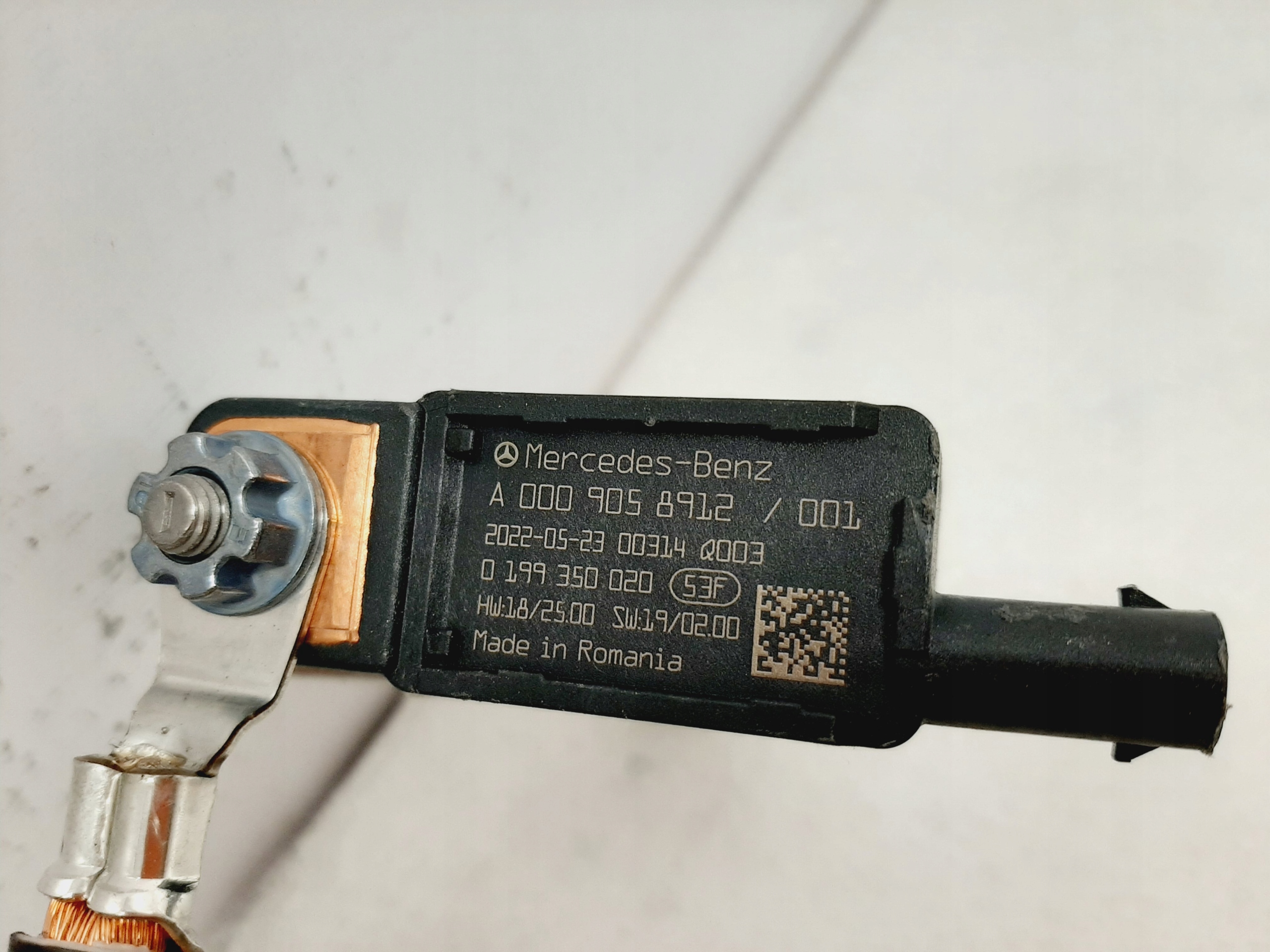 Klema Minusowa Przewód Mercedes W205 W213 W253 W257 - galeria