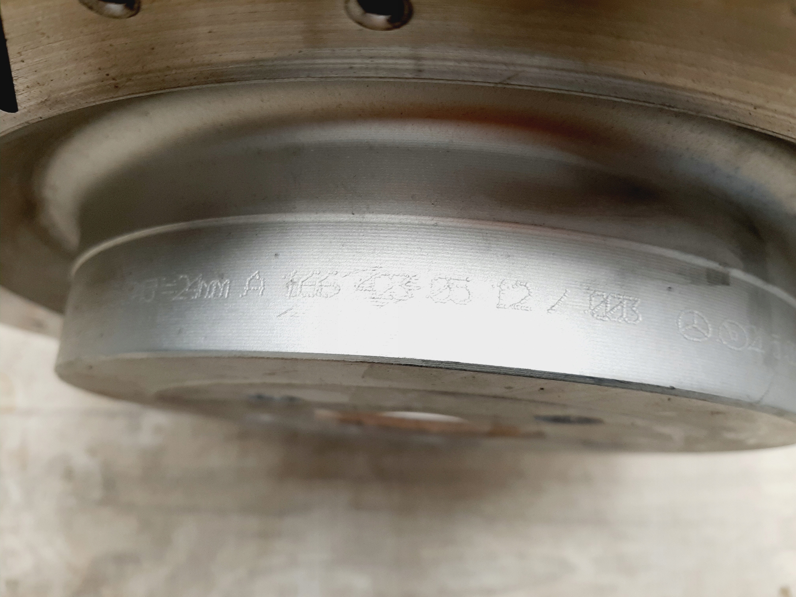 Tarcze TYŁ Mercedes OEM W166 W292 GLE GLS - galeria
