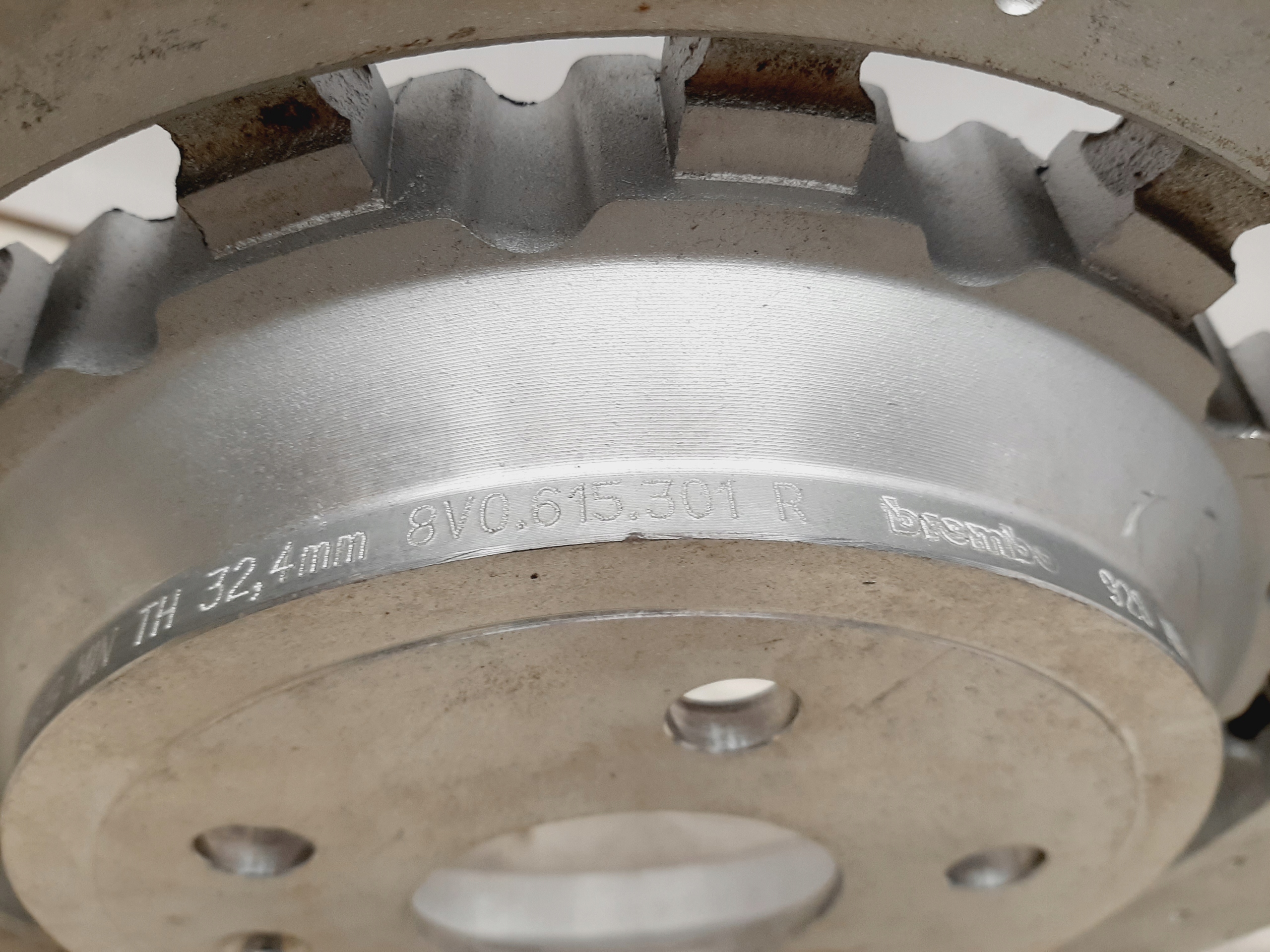 Tarcze Audi PRZÓD RS3 8V 370x34 OEM Oryginał KOMPLET - galeria