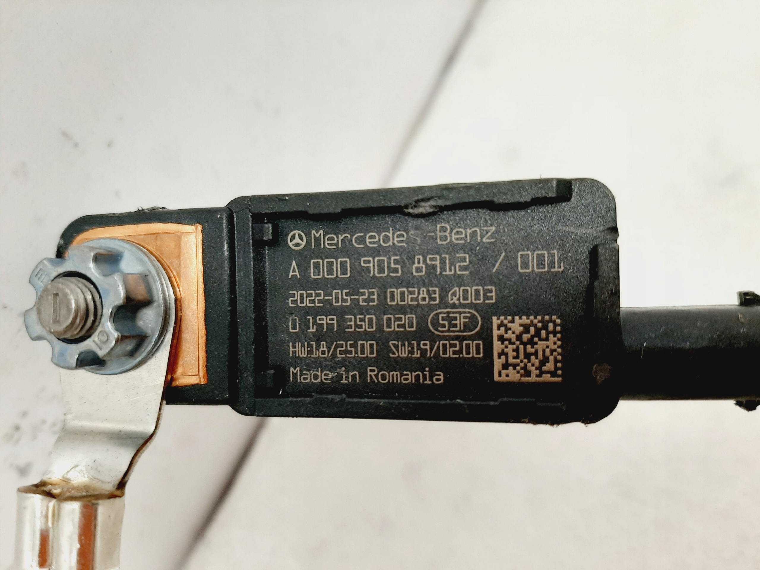 Klema Minusowa Przewód Mercedes W205 W213 W253 W257 - galeria