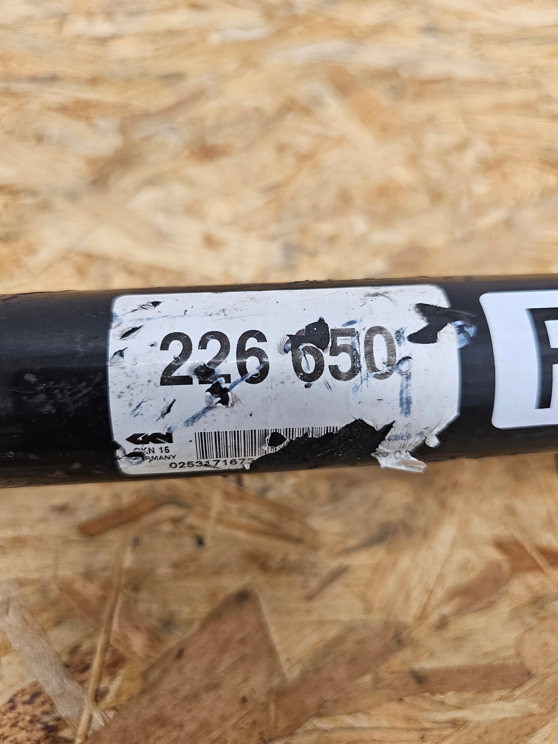 Półoś Axle Shaft FERRARI California 226650 - galeria