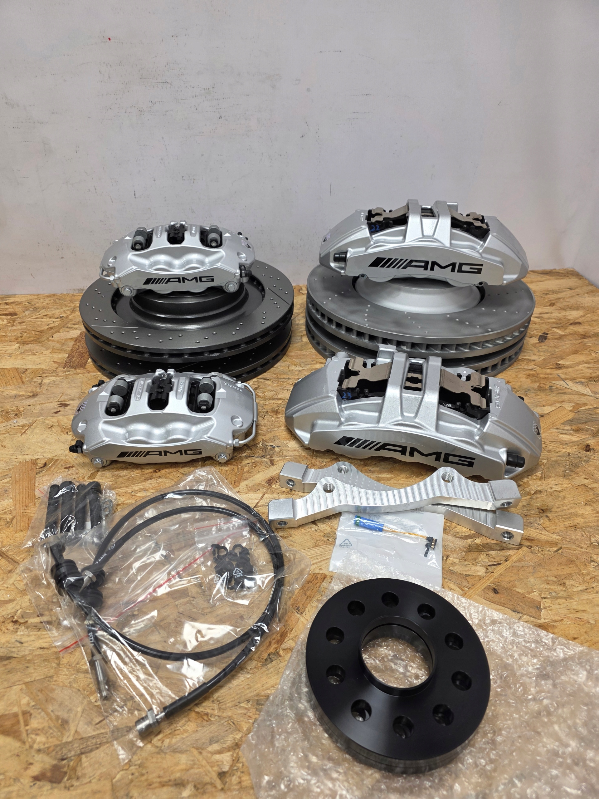 Zaciski Tarcze Hamulce Mercedes W447 V Tarcze Zestaw BigBrake 375mm - galeria