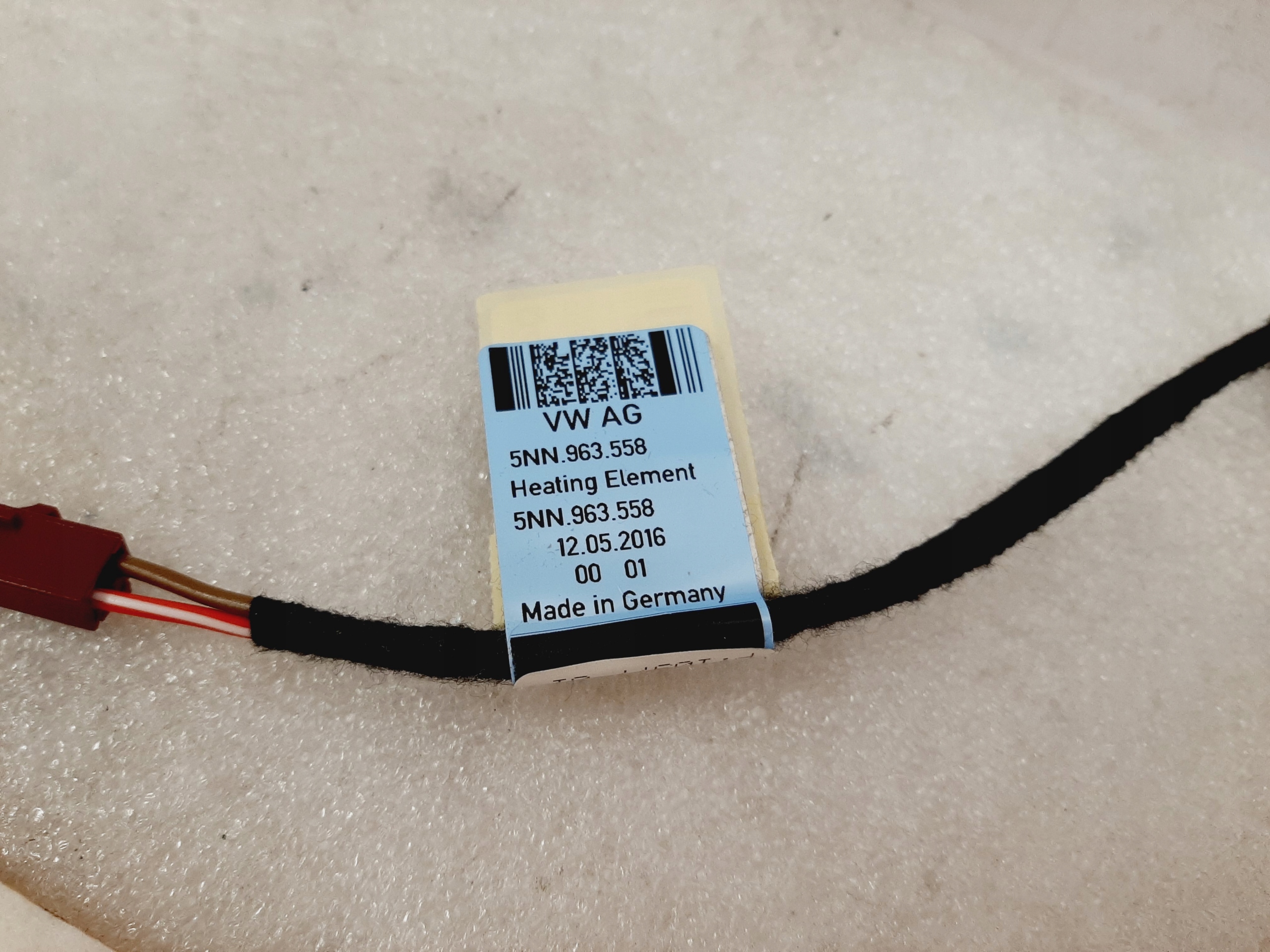 Mata grzewcza podgrzewanie fotela VW Tiguan 5NN963558 - galeria